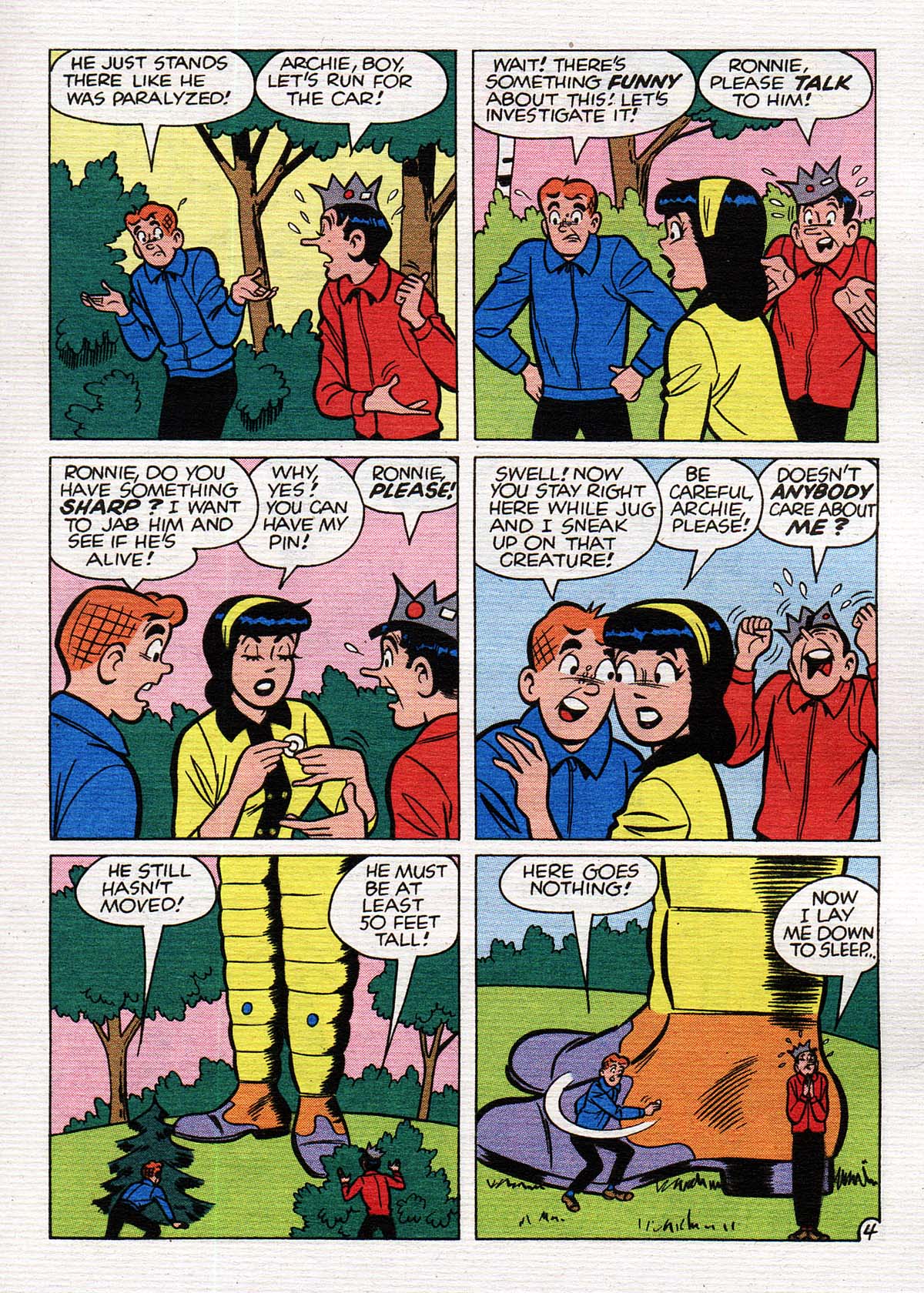 Read online Jughead's Double Digest Magazine comic -  Issue #107 - 104