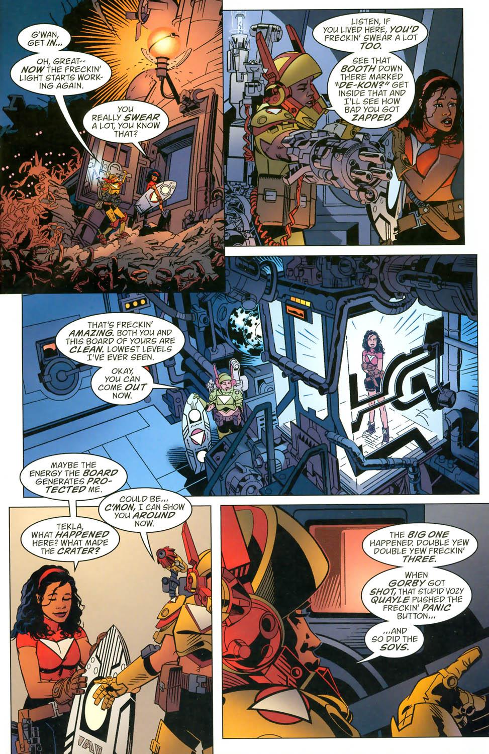Read online The Many Worlds of Tesla Strong comic -  Issue # Full - 11