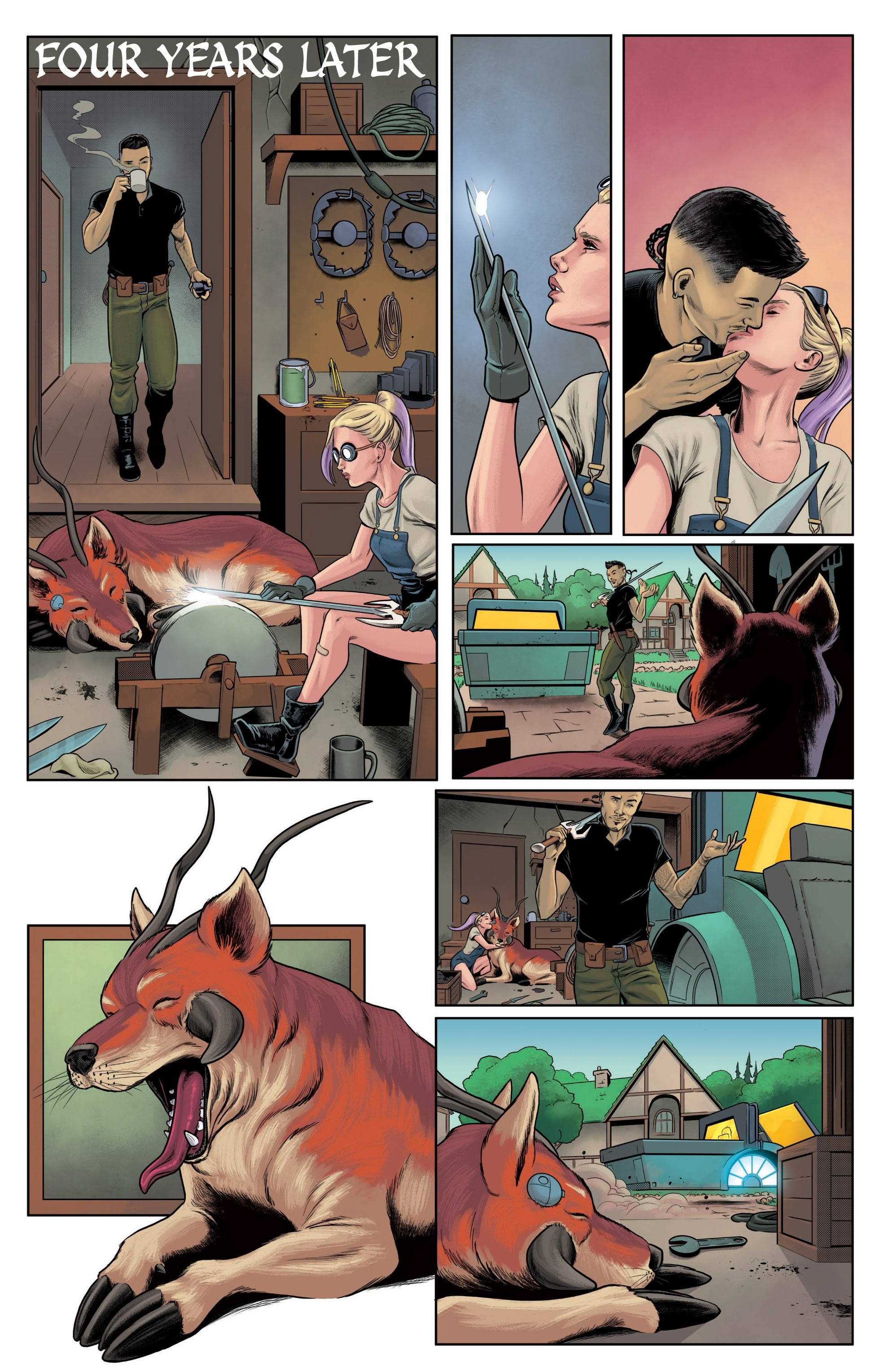 Read online By the Horns comic -  Issue #6 - 17