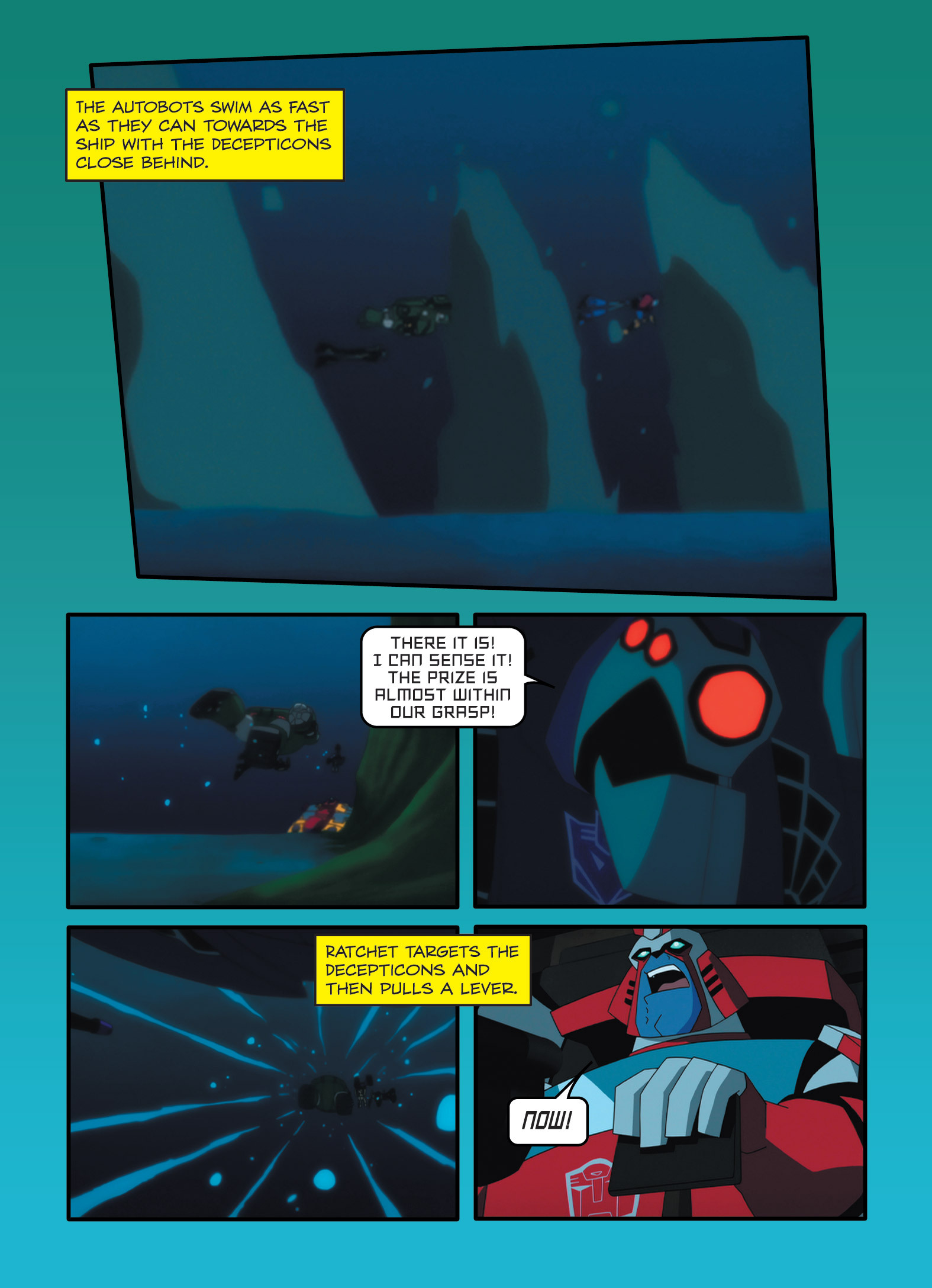 Read online Transformers Animated comic -  Issue #5 - 109