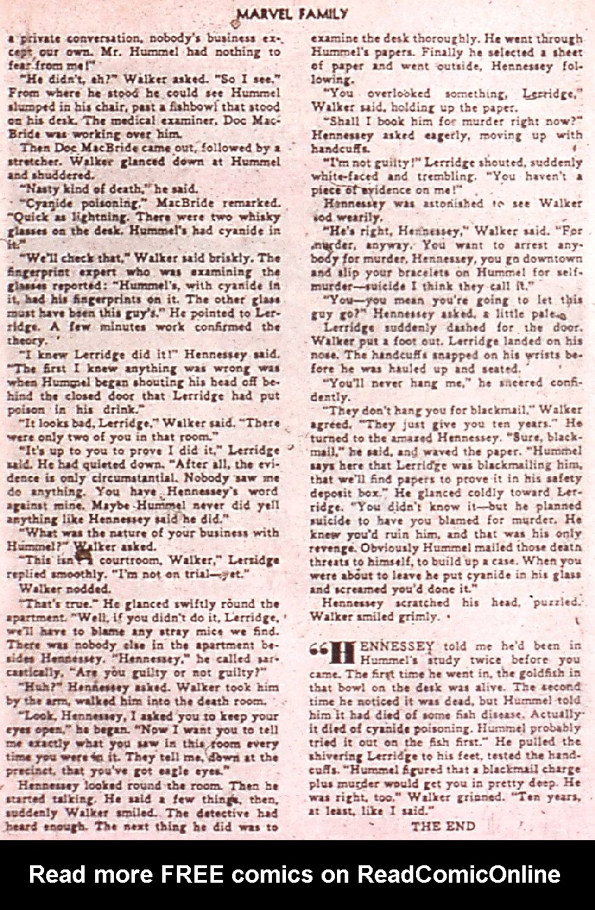 Read online The Marvel Family comic -  Issue #65 - 17