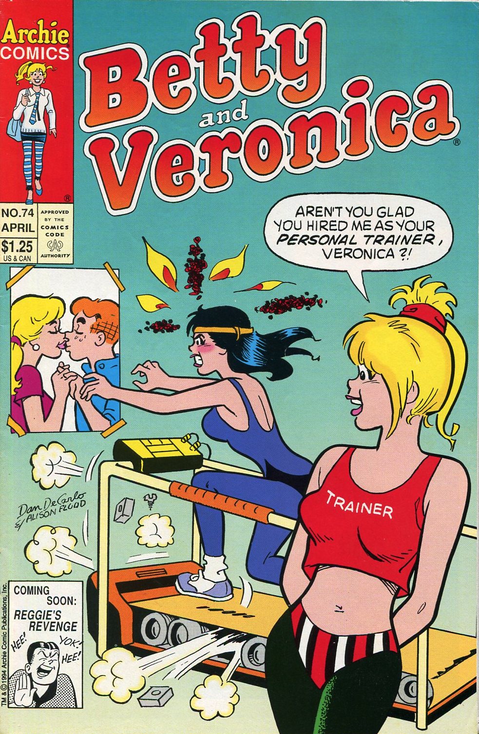 Read online Betty and Veronica (1987) comic -  Issue #74 - 1