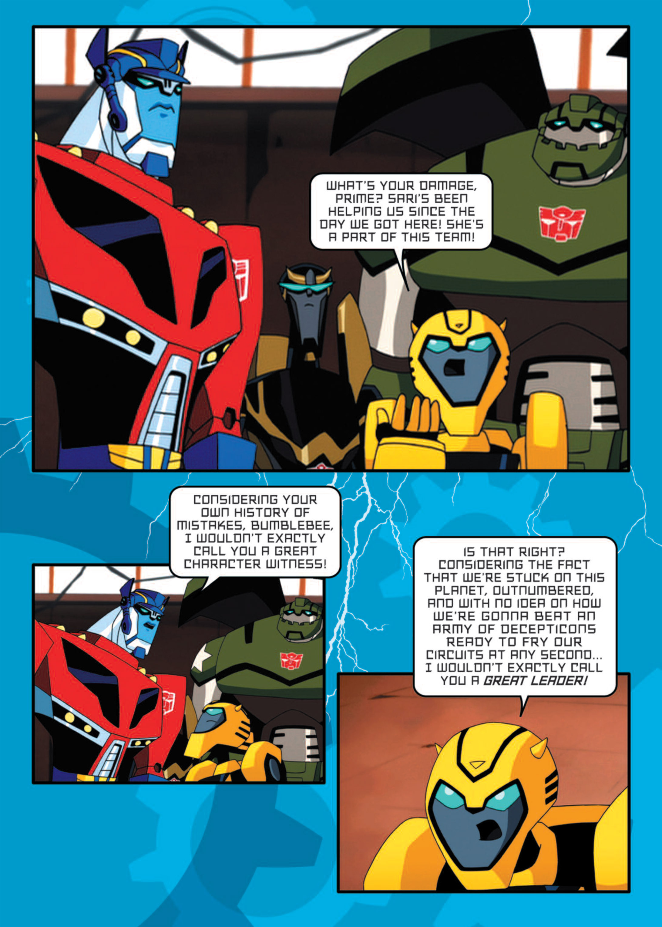 Read online Transformers Animated comic -  Issue #7 - 31