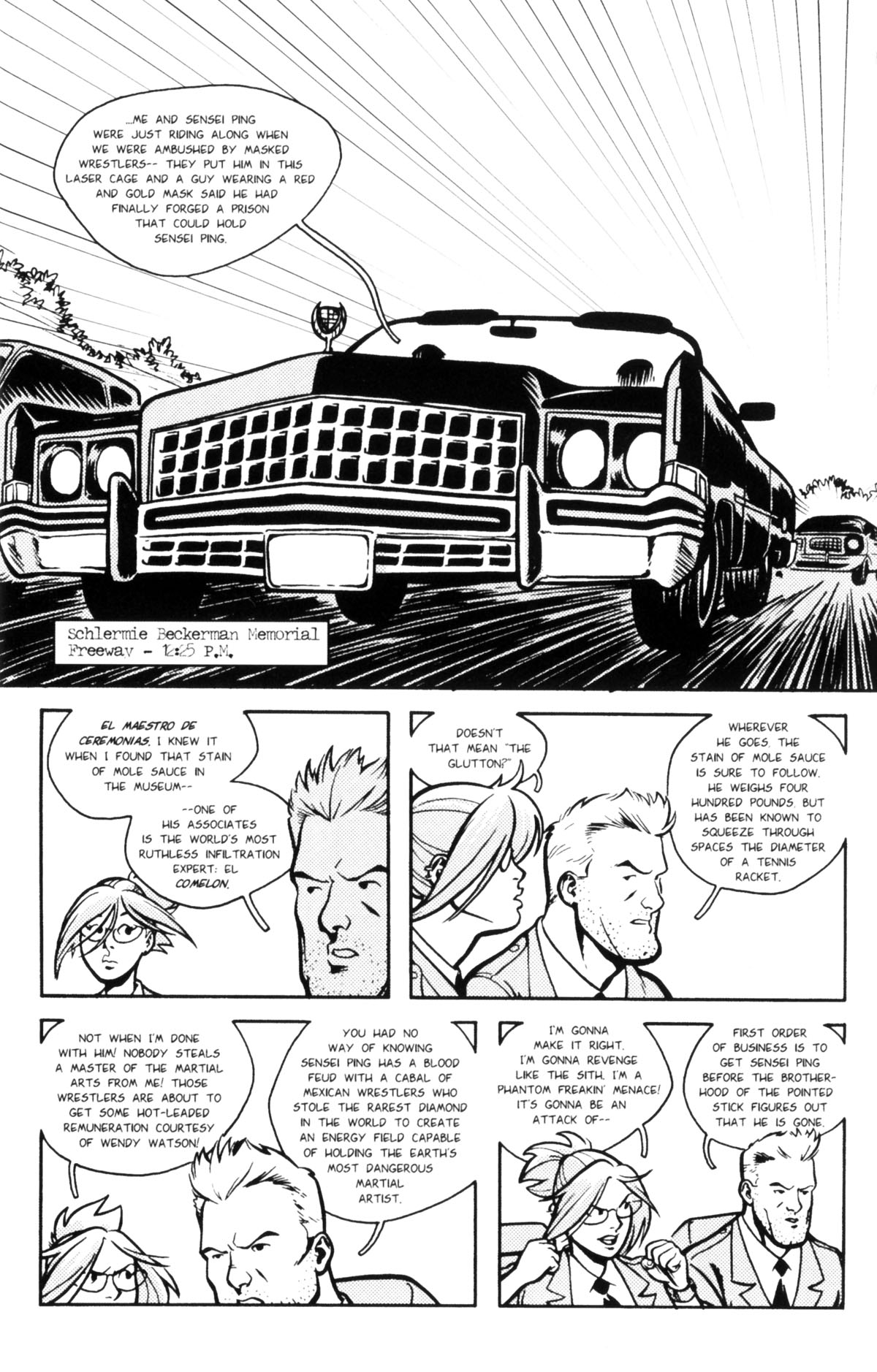 Read online The Middleman (2006) comic -  Issue #2 - 3