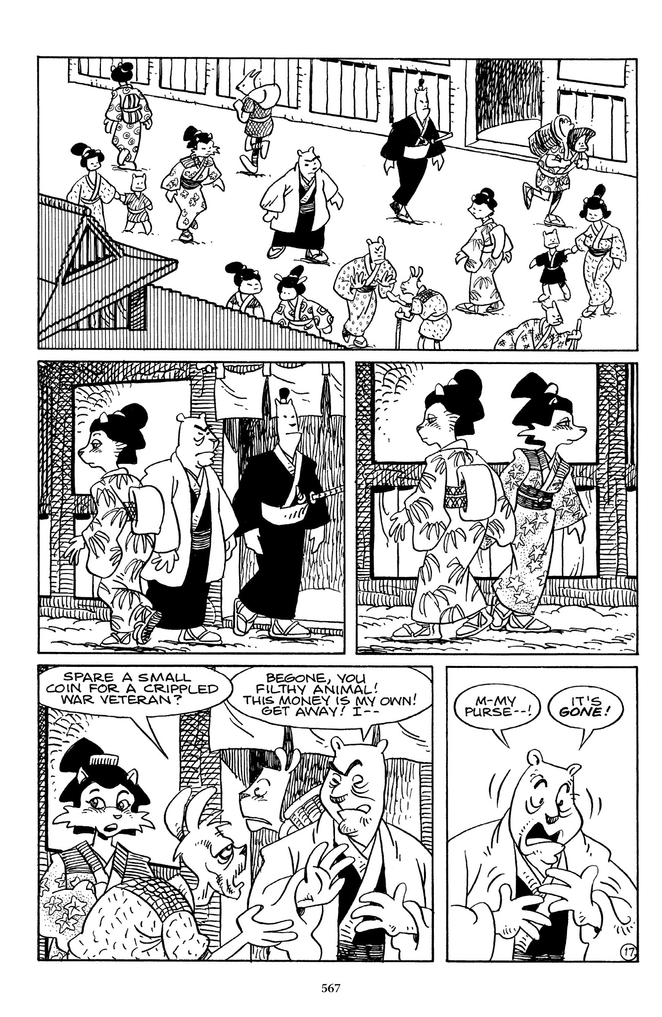 Read online The Usagi Yojimbo Saga comic -  Issue # TPB 3 - 562
