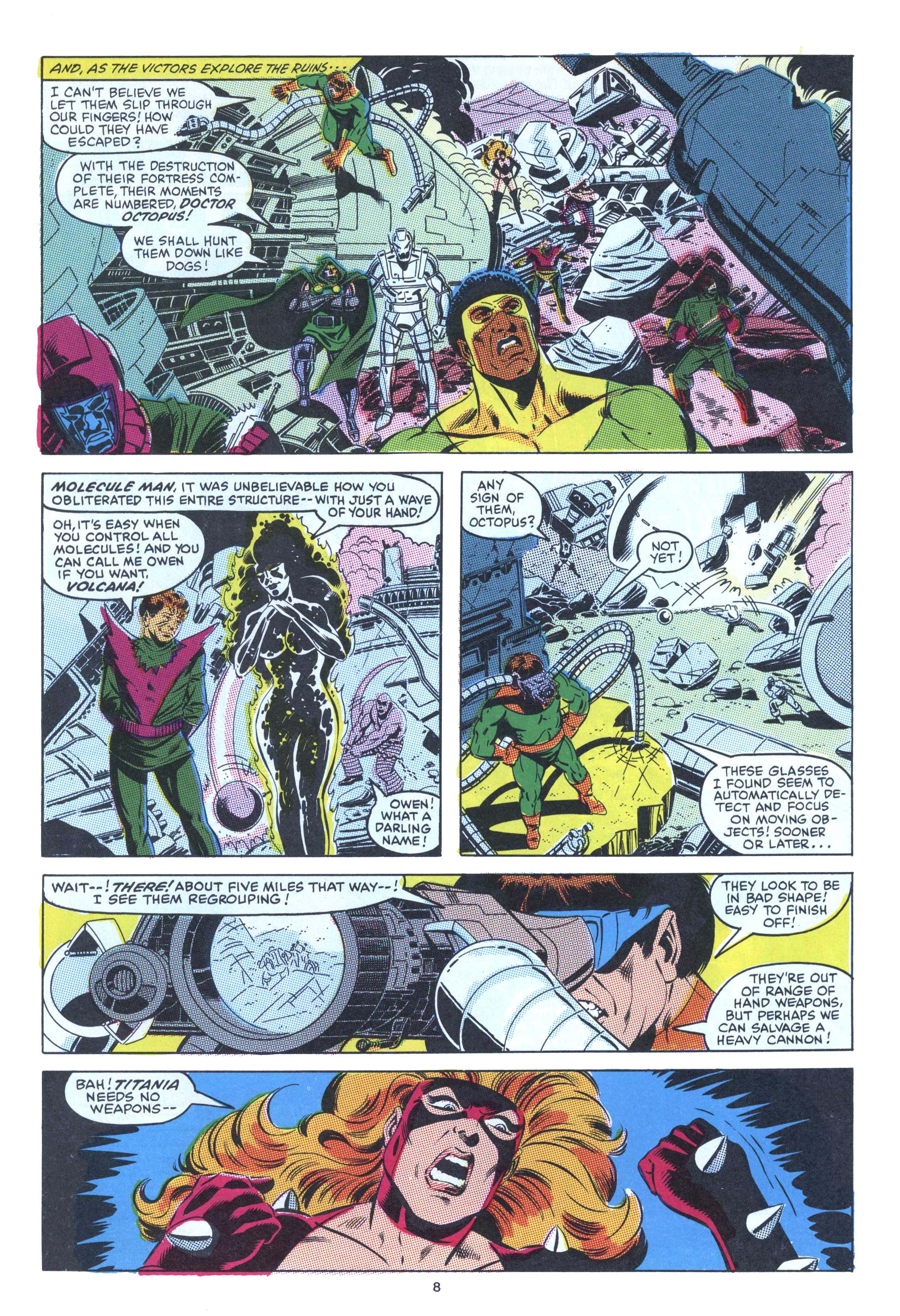 Read online Secret Wars (1985) comic -  Issue #6 - 8