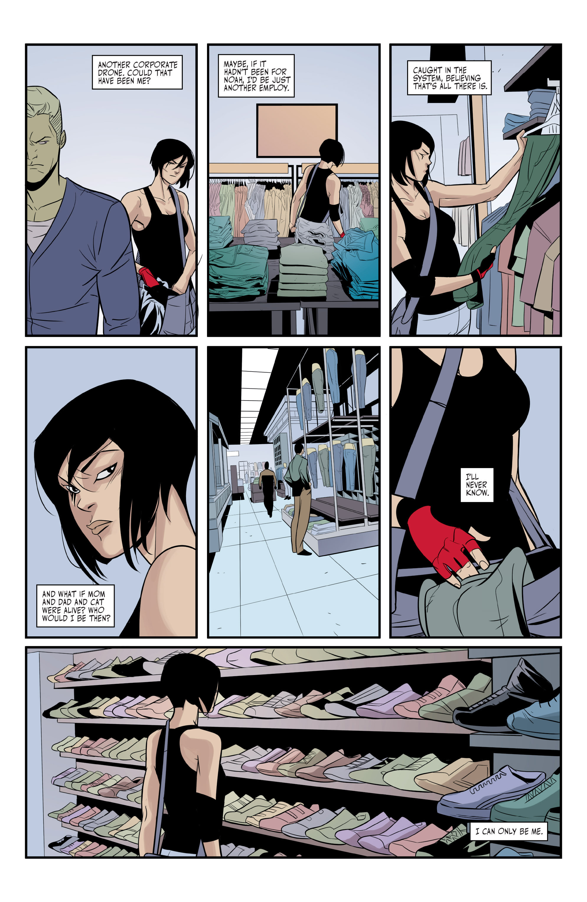 Read online Mirror's Edge: Exordium comic -  Issue #5 - 12