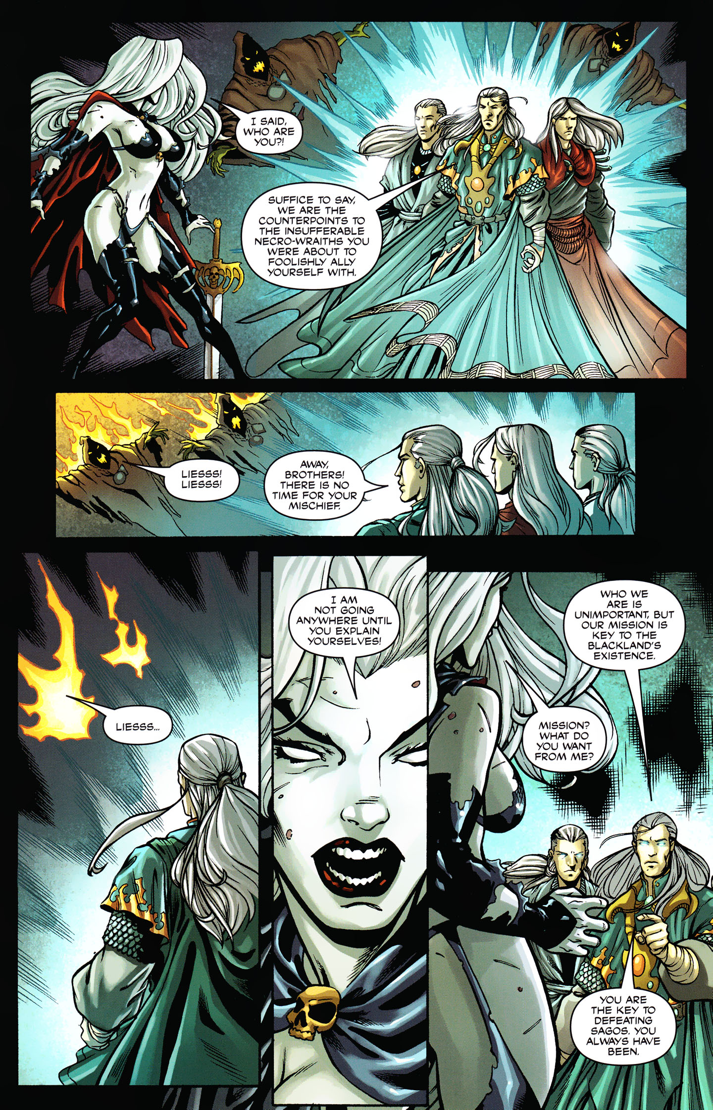 Read online Lady Death: Origins - Cursed comic -  Issue #2 - 11