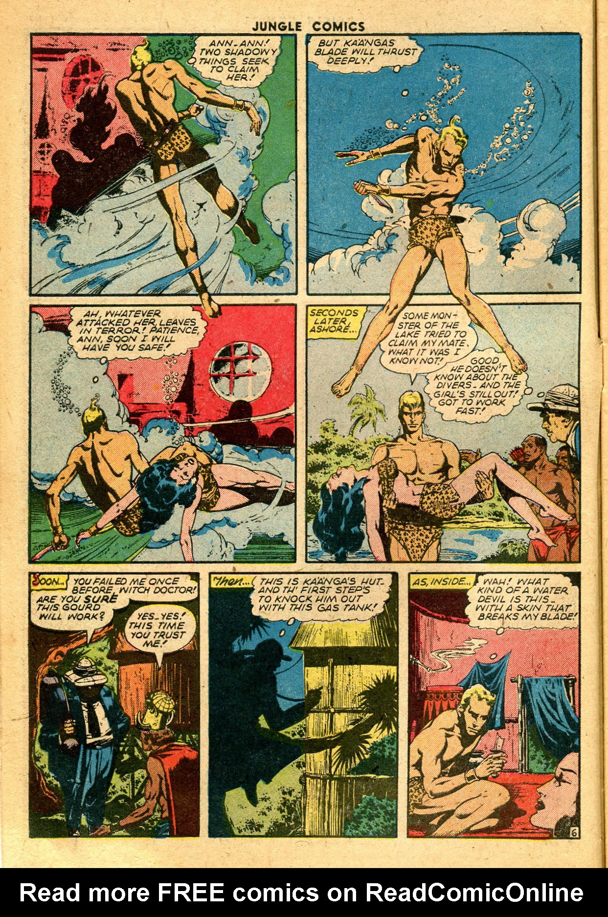 Read online Jungle Comics comic -  Issue #67 - 8