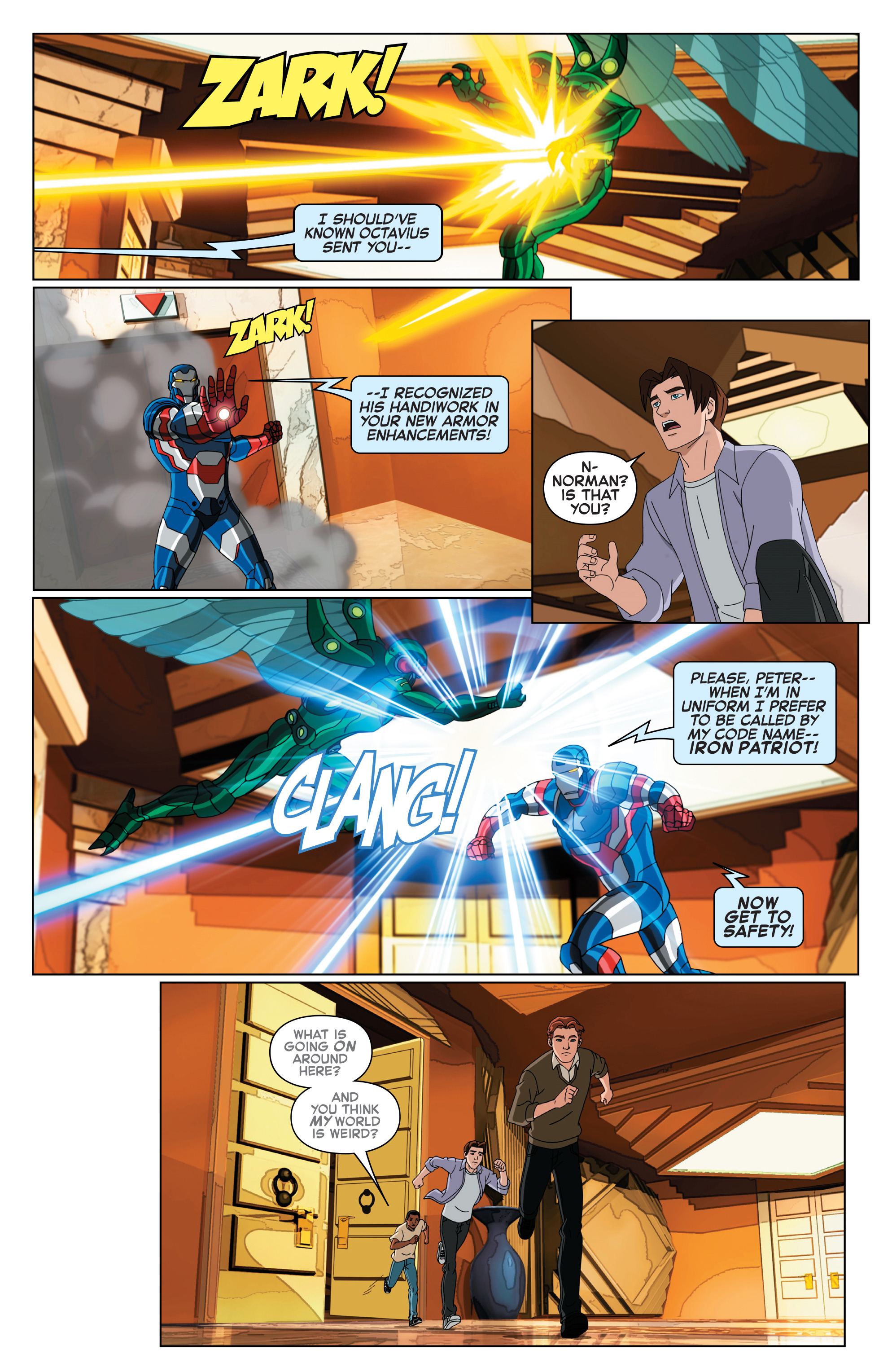 Read online Marvel Universe Ultimate Spider-Man Vs. The Sinister Six comic -  Issue #4 - 7
