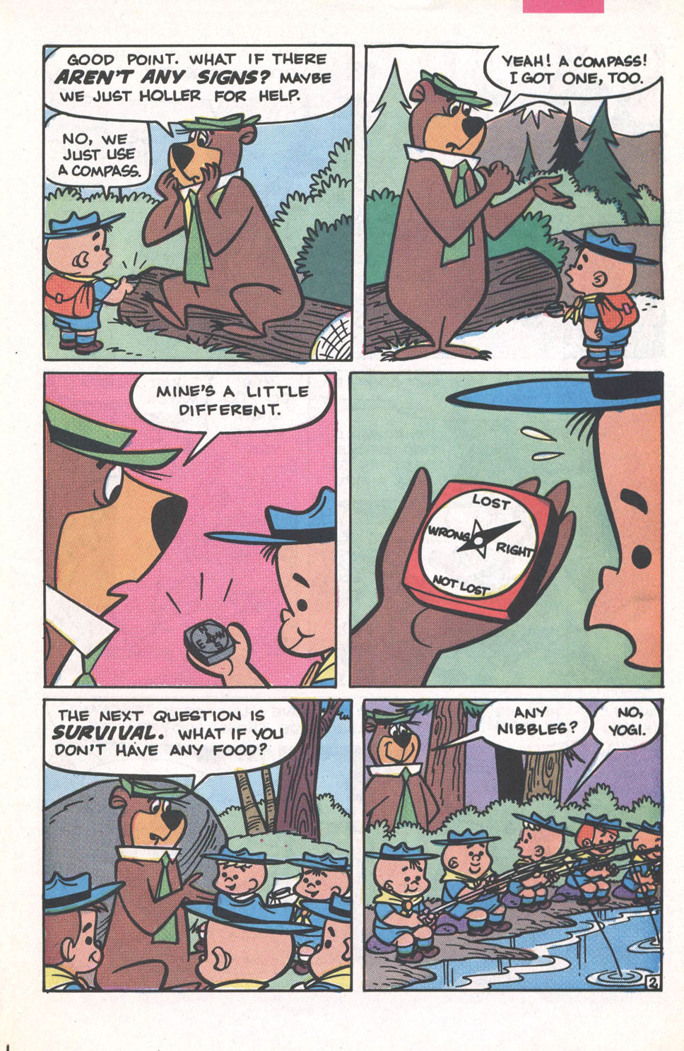 Read online Yogi Bear (1992) comic -  Issue #4 - 5