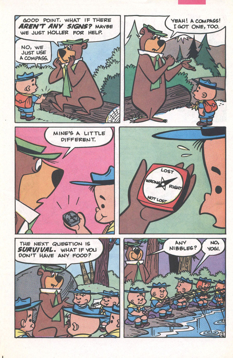 Read online Yogi Bear (1992) comic -  Issue #4 - 5