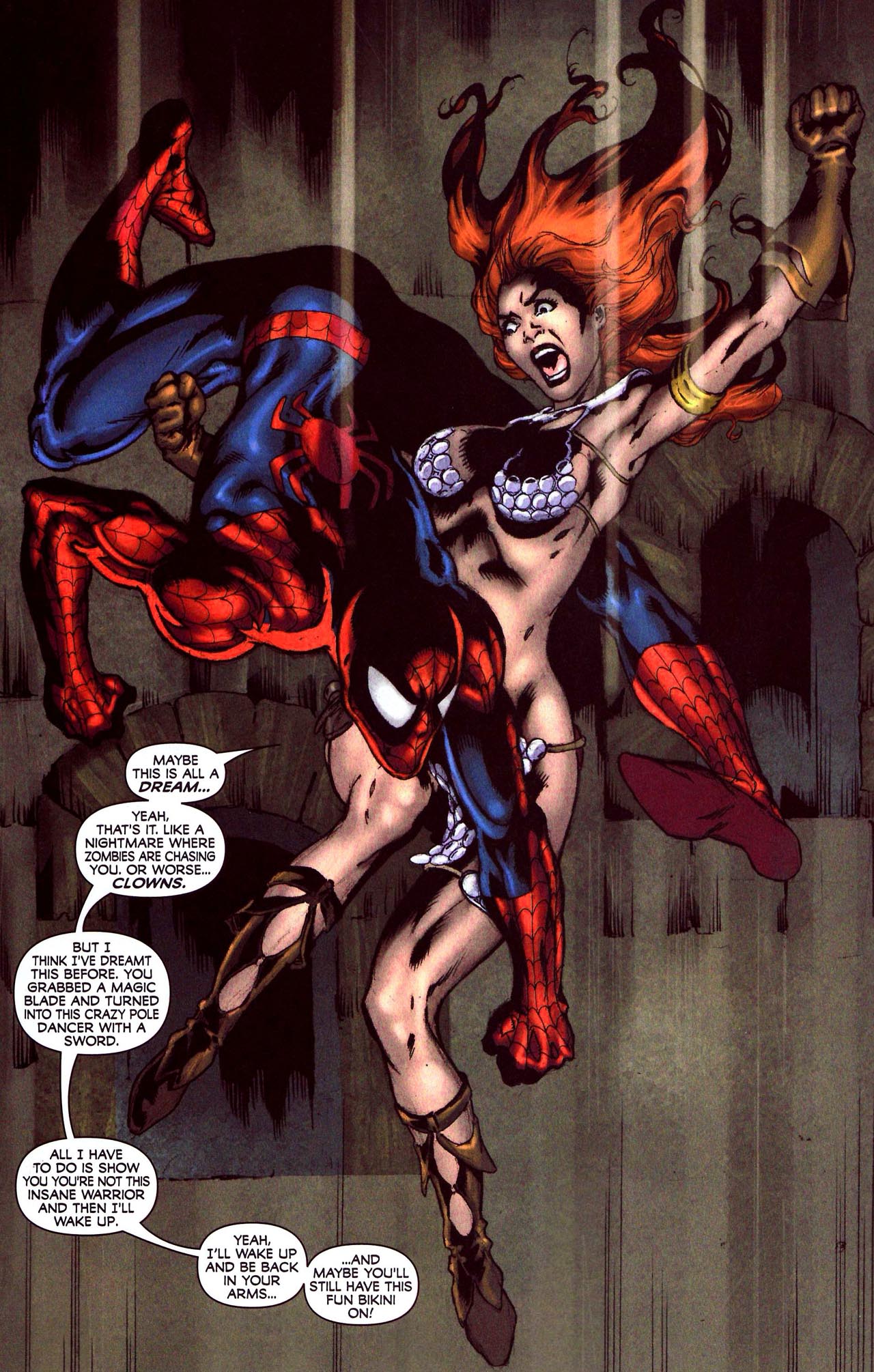 Read online Spider-Man/Red Sonja comic -  Issue #2 - 11