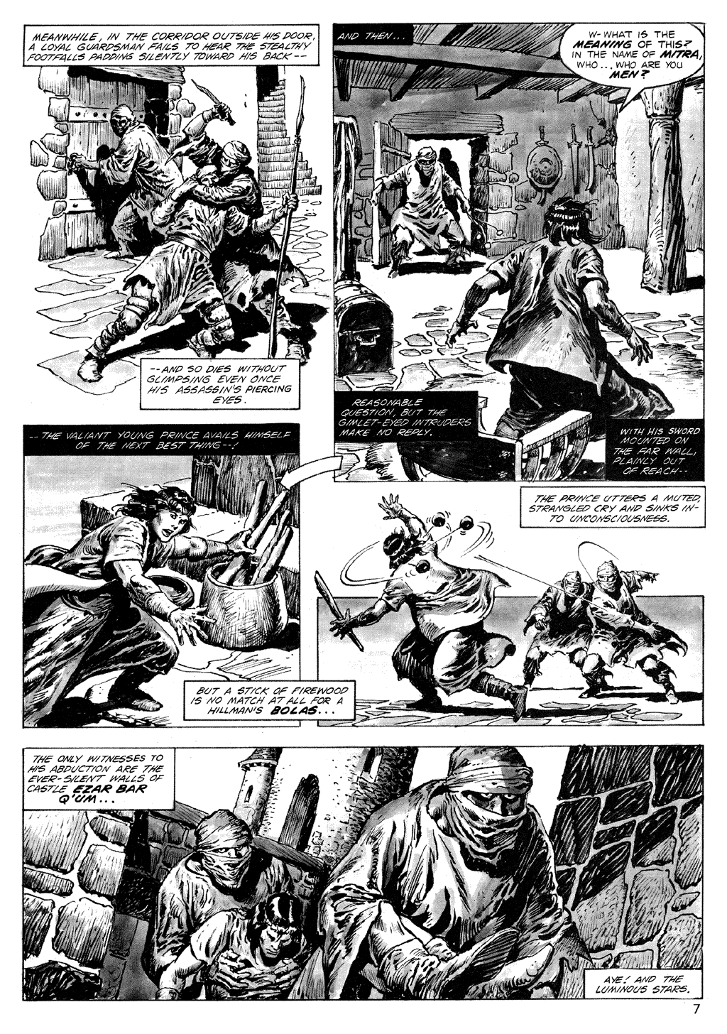 Read online The Savage Sword Of Conan comic -  Issue #71 - 7