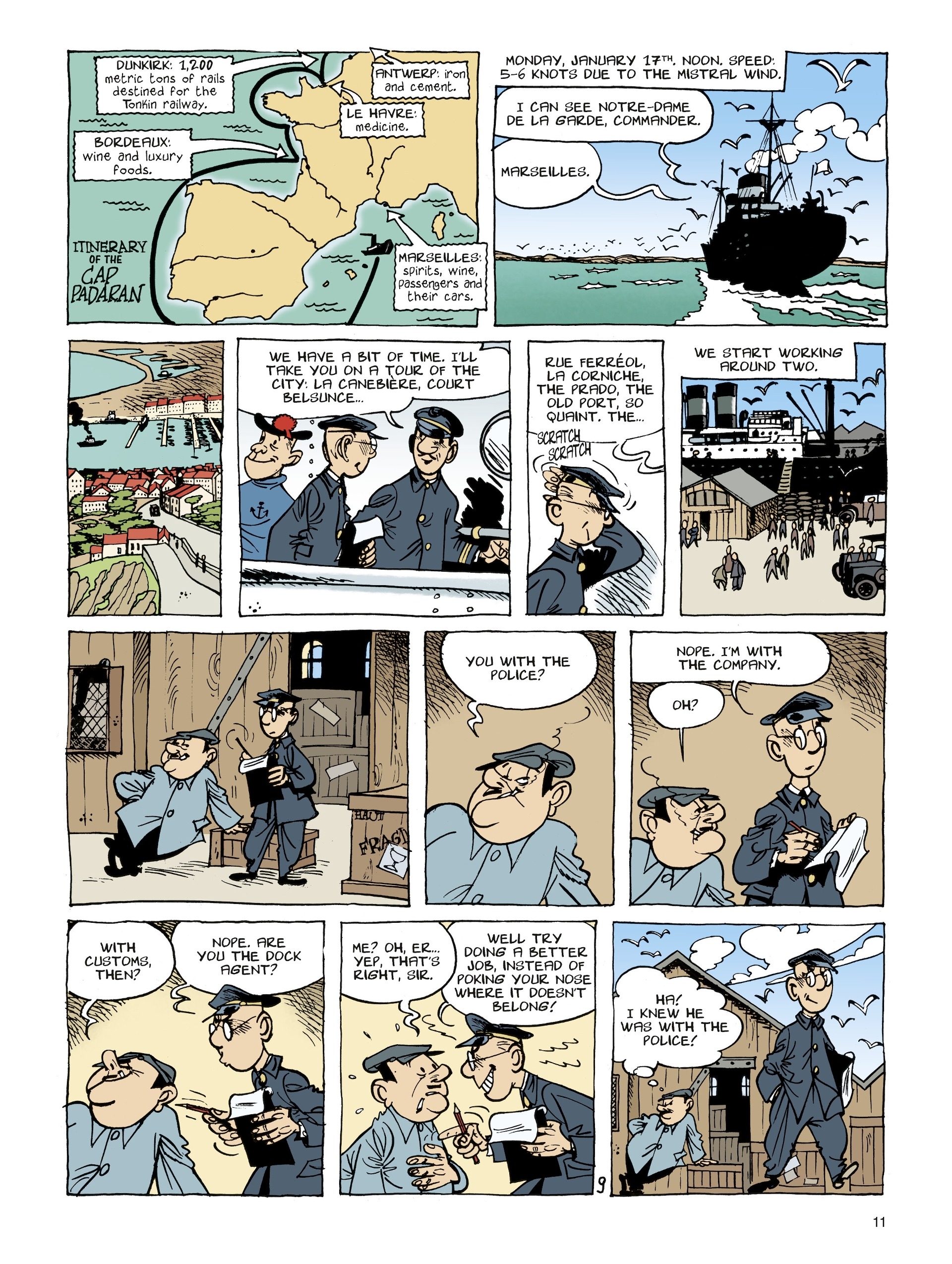 Read online Theodore Poussin comic -  Issue #1 - 11