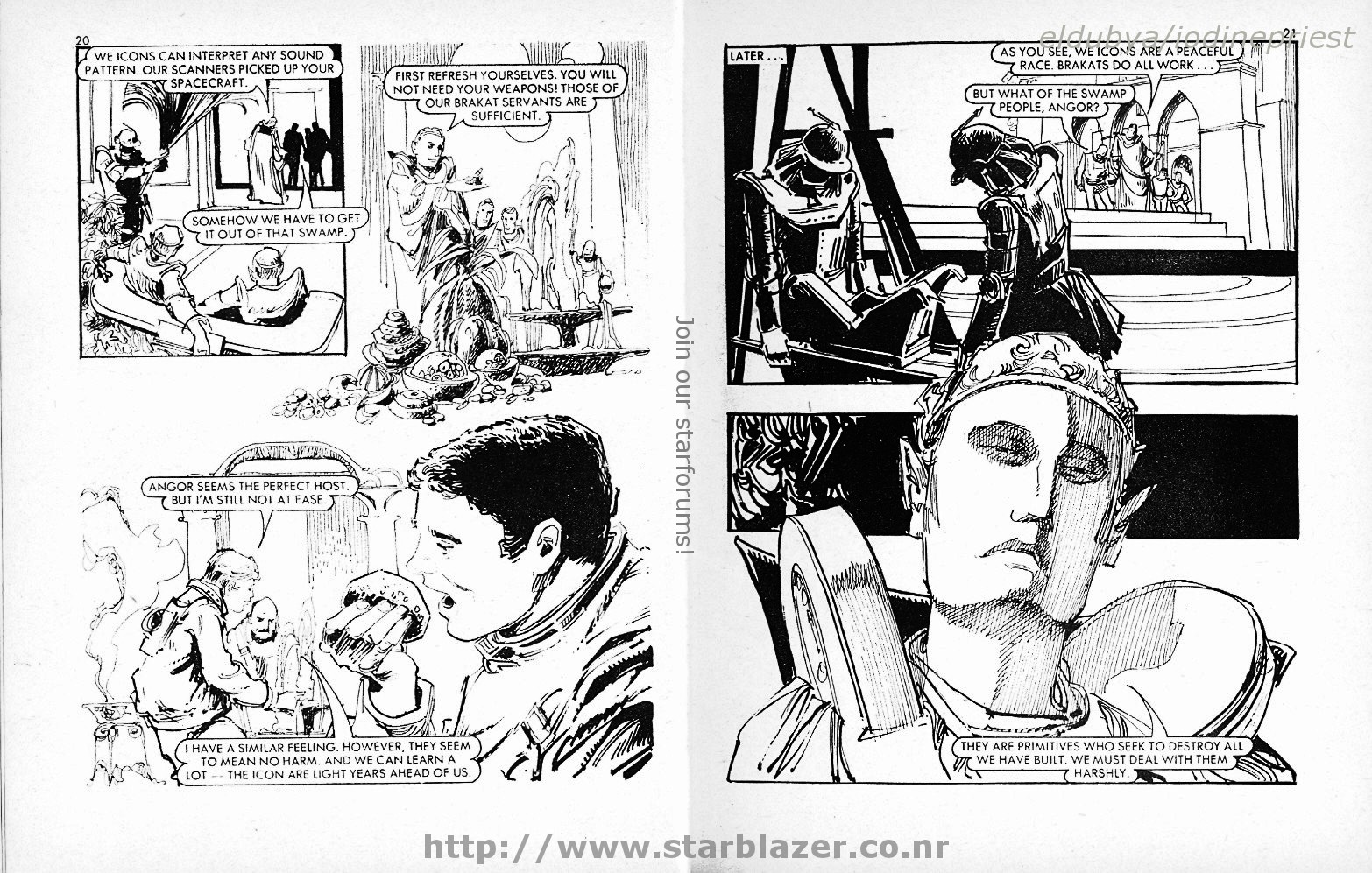Read online Starblazer comic -  Issue #129 - 12