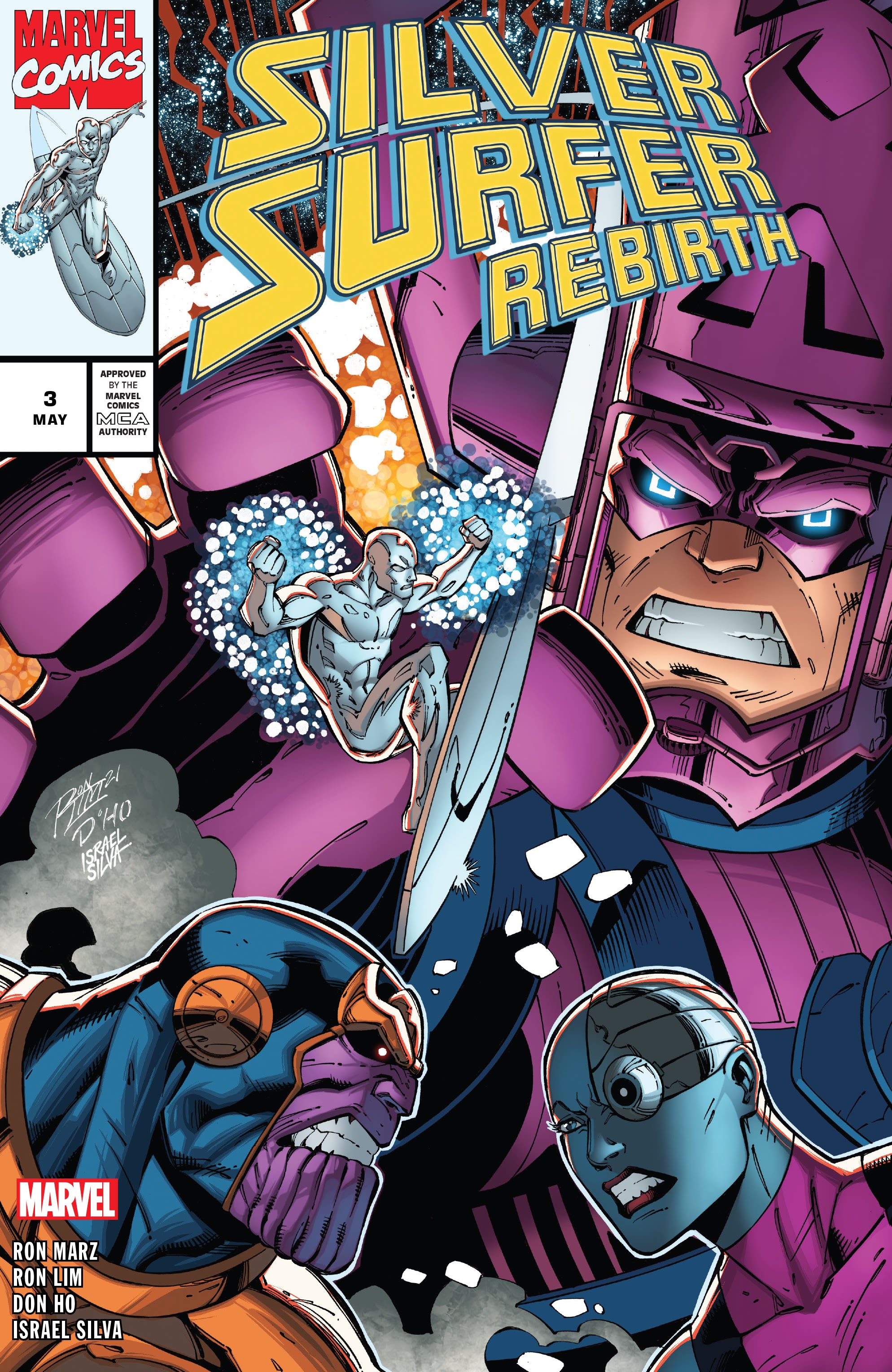 Read online Silver Surfer Rebirth comic -  Issue #3 - 1