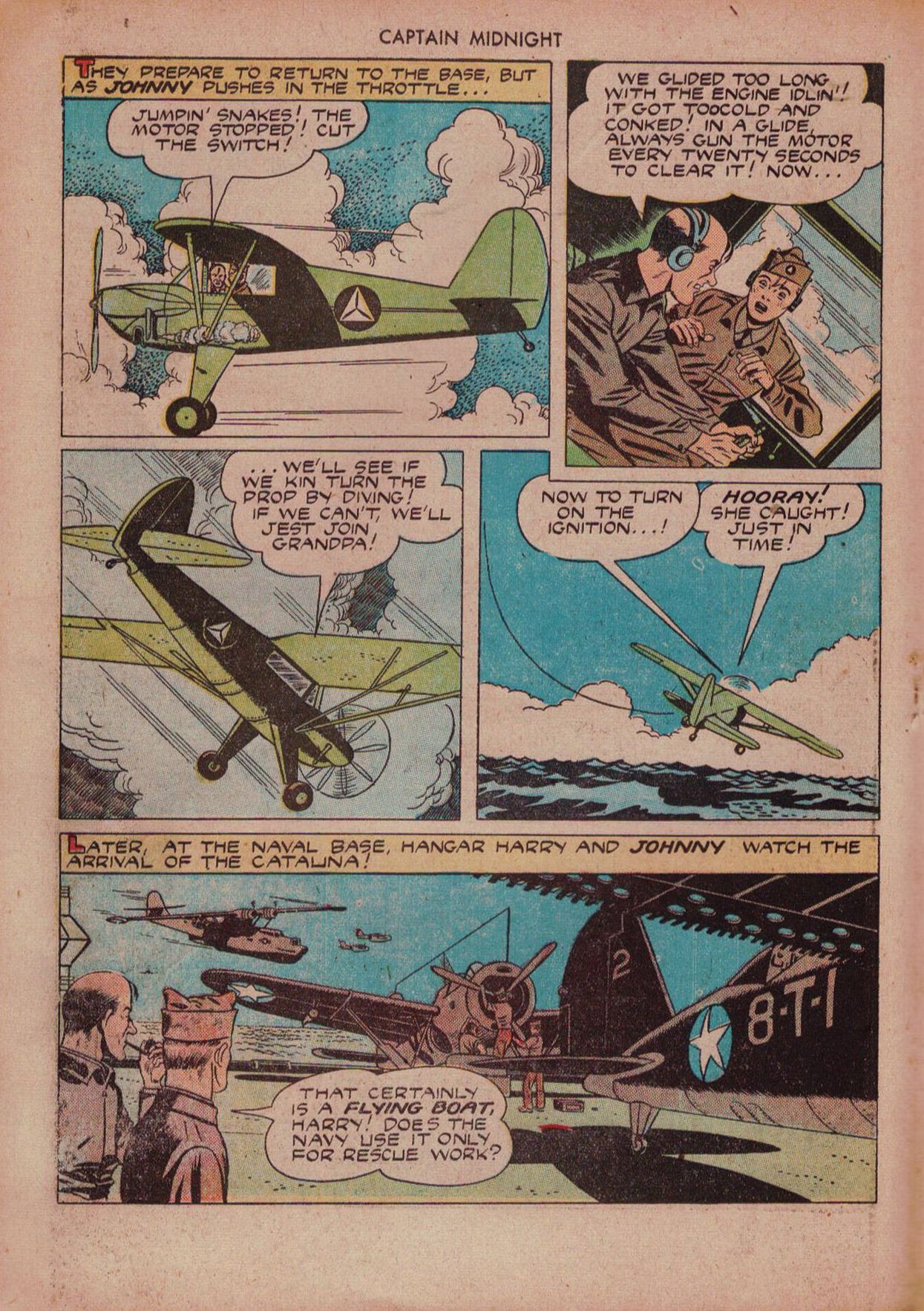 Read online Captain Midnight (1942) comic -  Issue #16 - 26