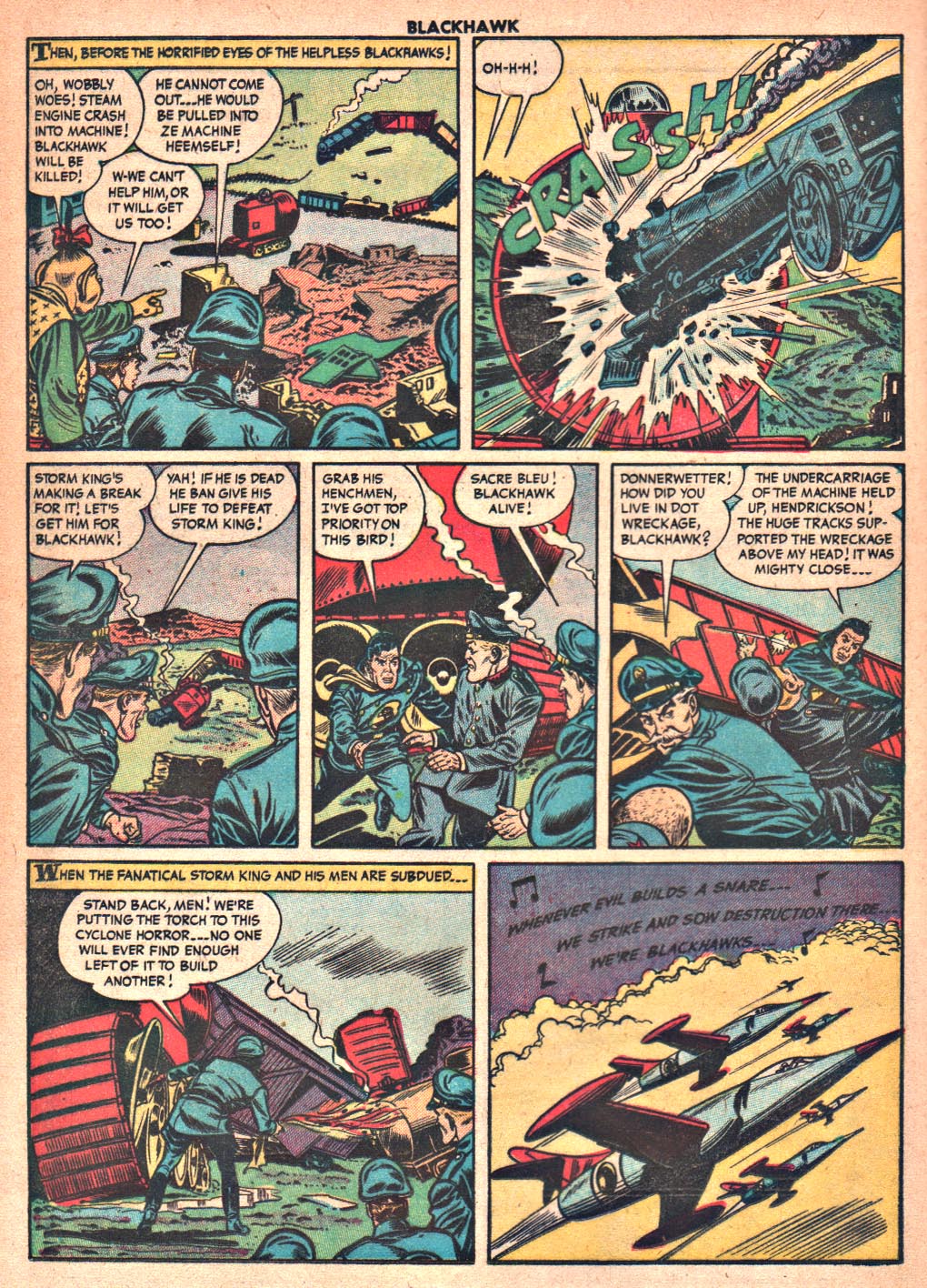 Read online Blackhawk (1957) comic -  Issue #90 - 12