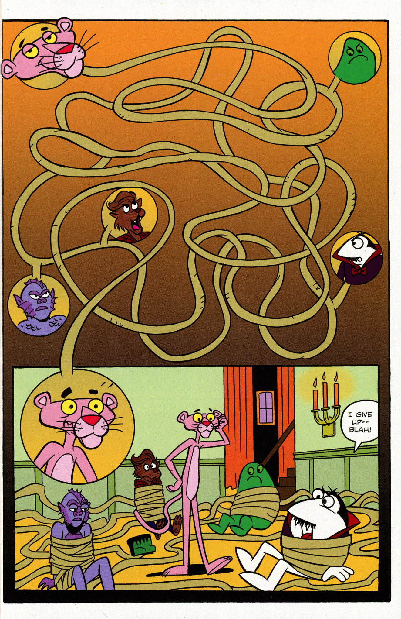 Read online Pink Panther: Trick or Pink comic -  Issue # Full - 10