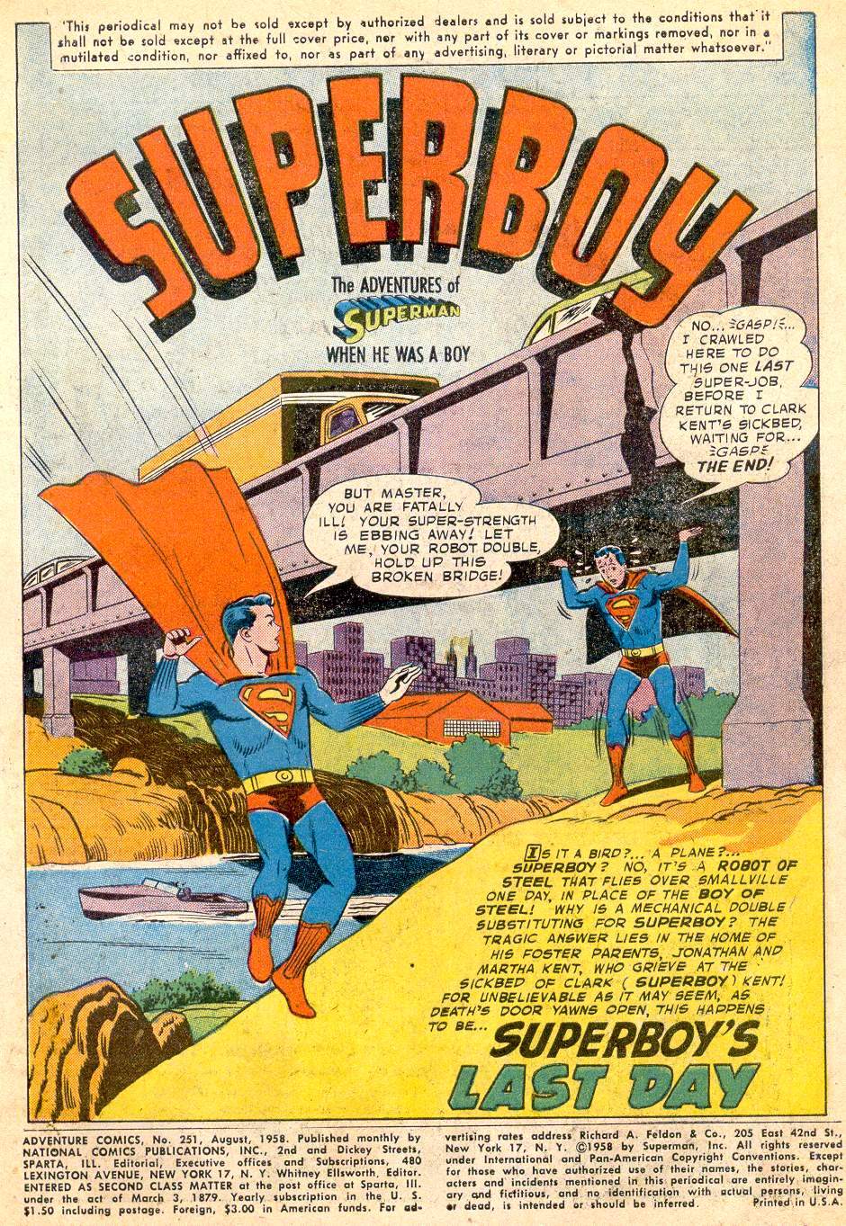 Adventure Comics (1938) issue 251 - Page 3