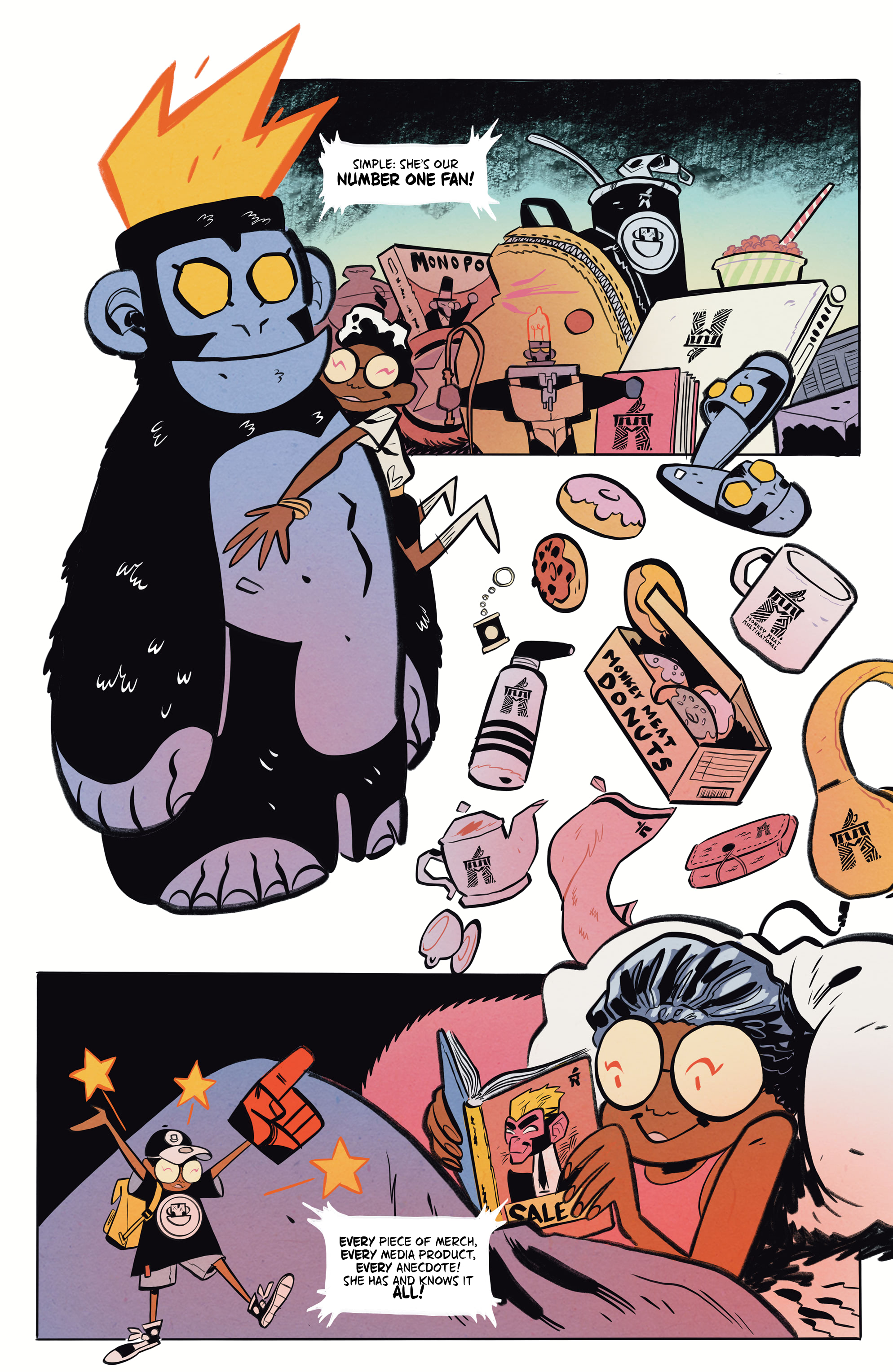 Read online Monkey Meat comic -  Issue #4 - 5