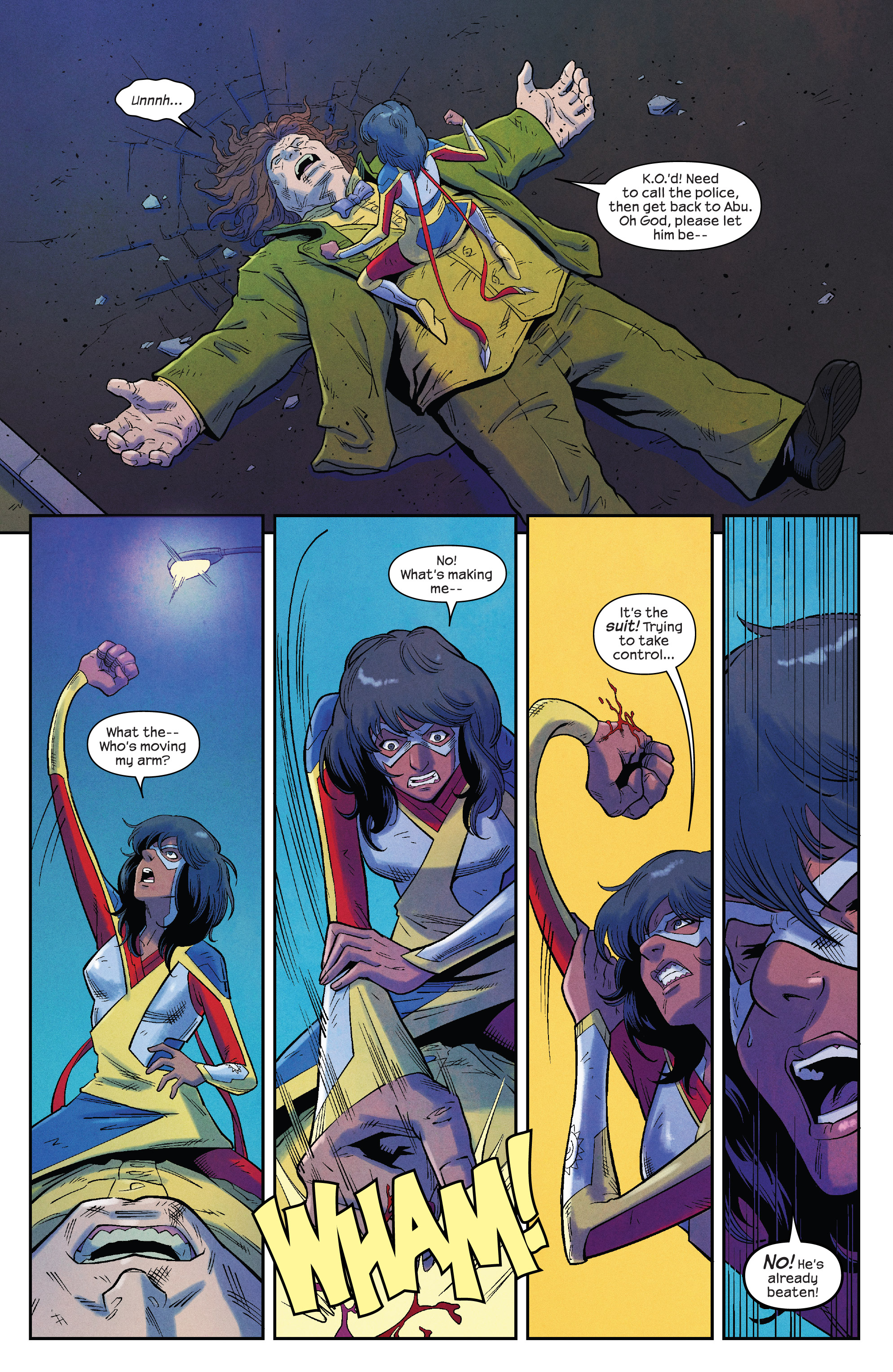 Read online Magnificent Ms. Marvel comic -  Issue #10 - 21