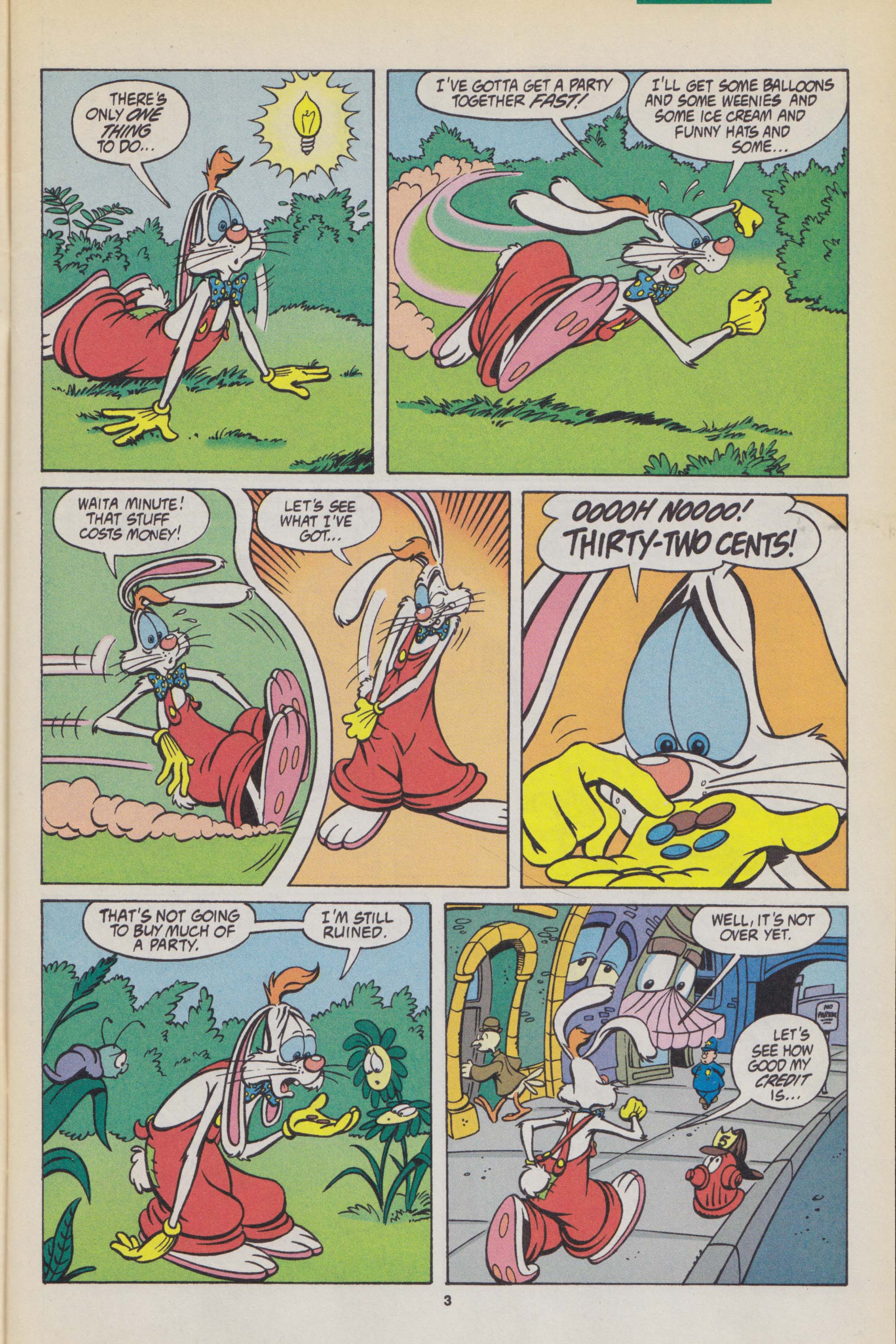 Read online Roger Rabbit's Toontown comic -  Issue #5 - 5