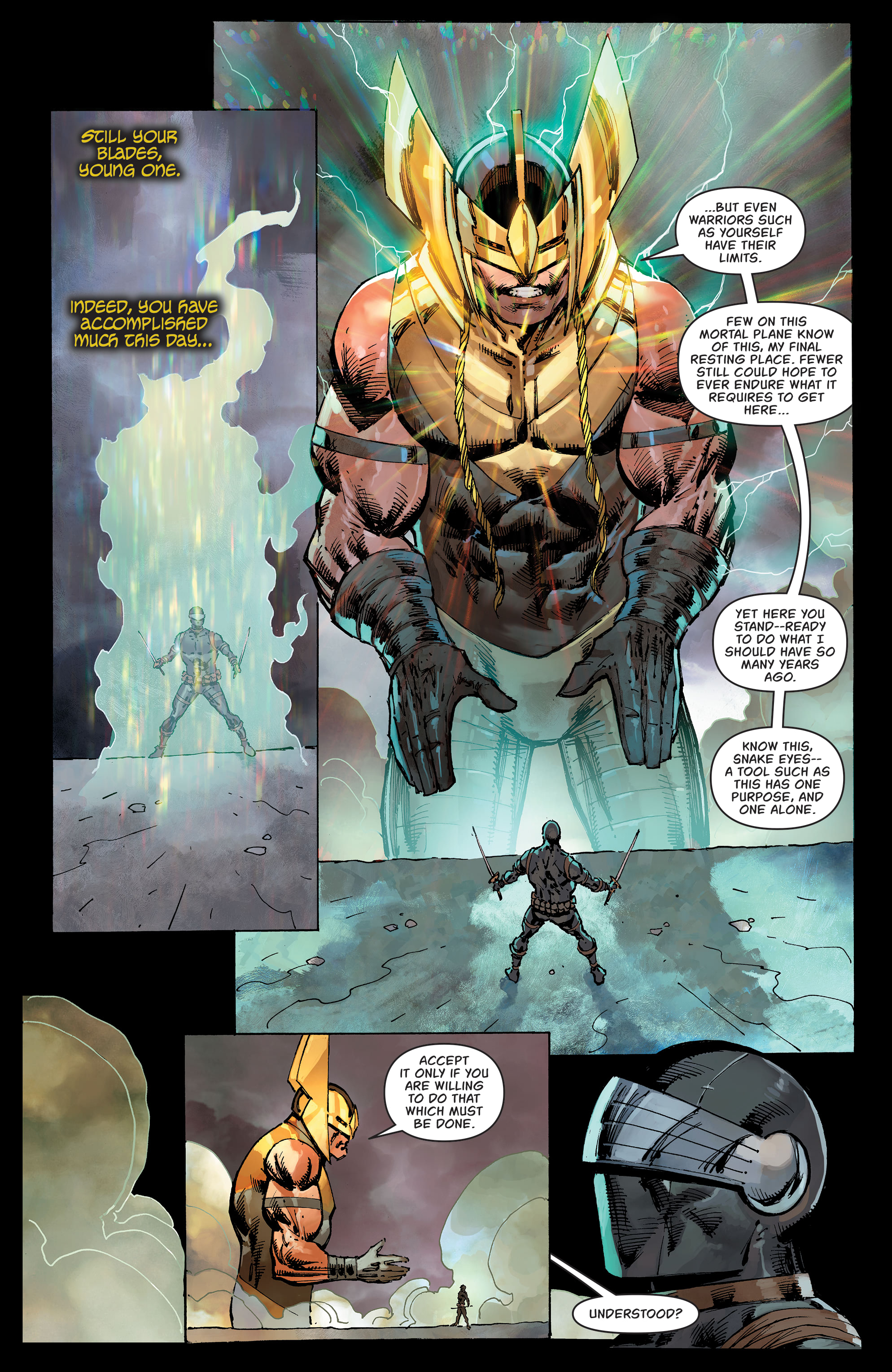 Read online Snake Eyes: Deadgame comic -  Issue #4 - 17