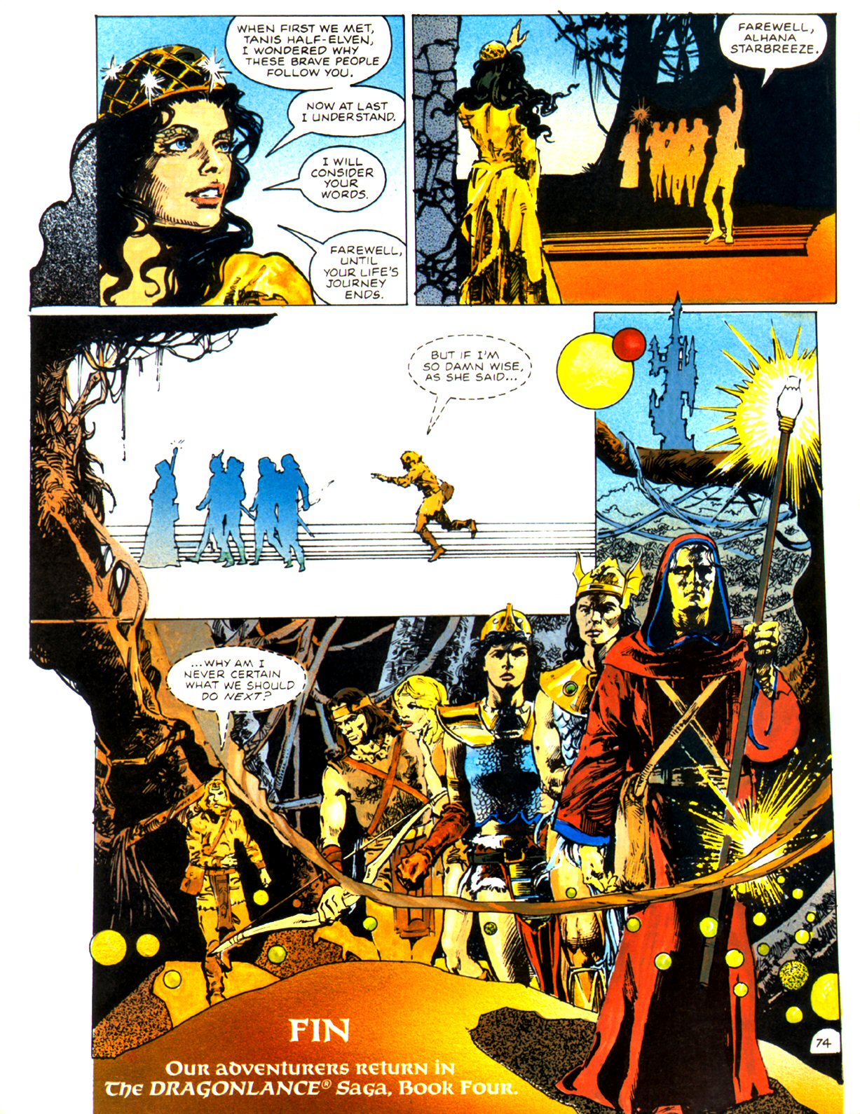 Read online Dragonlance Saga comic -  Issue #3 - 77