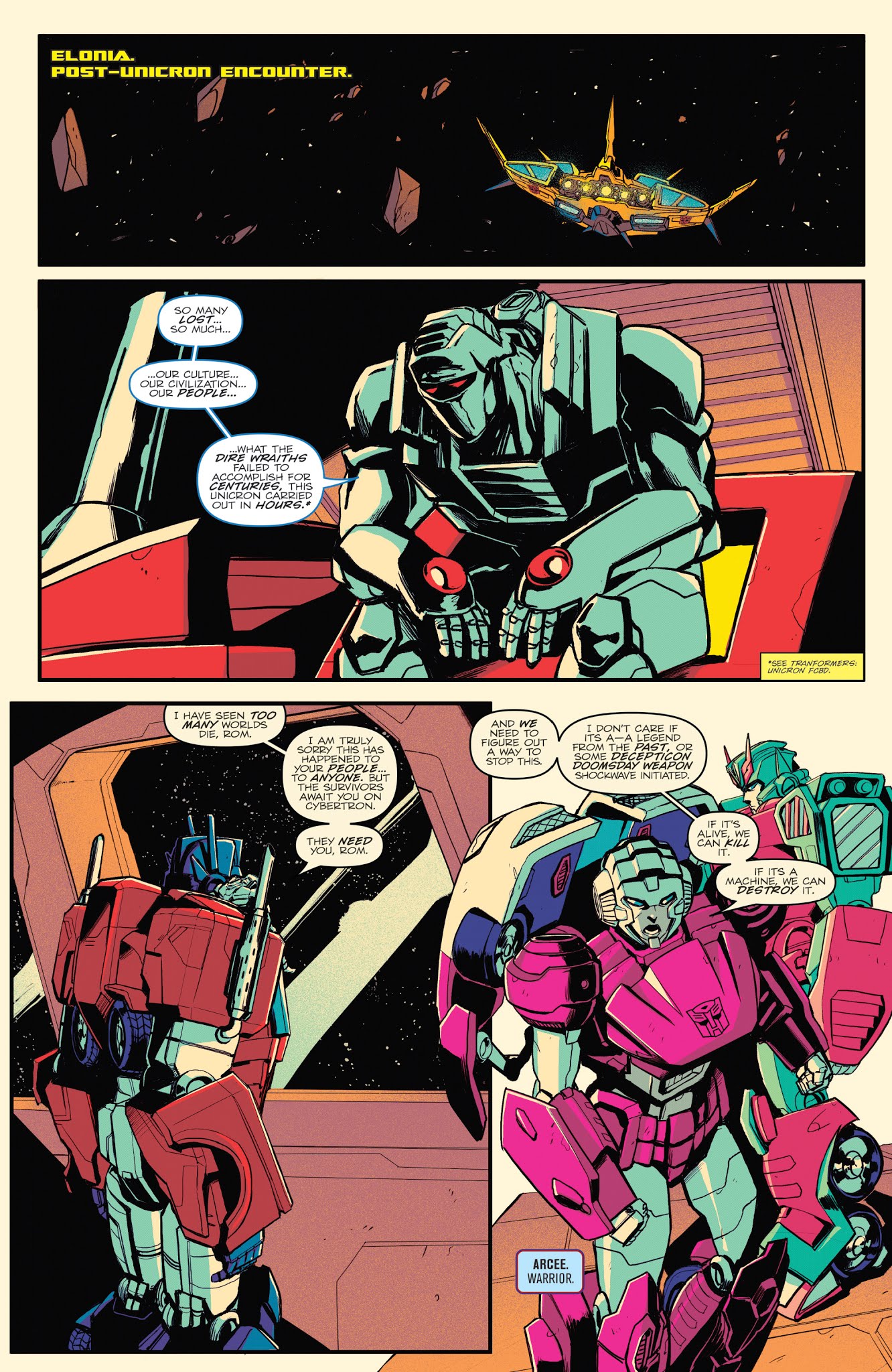 Read online Optimus Prime comic -  Issue #22 - 18