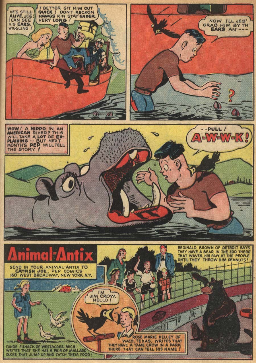 Read online Pep Comics comic -  Issue #46 - 45
