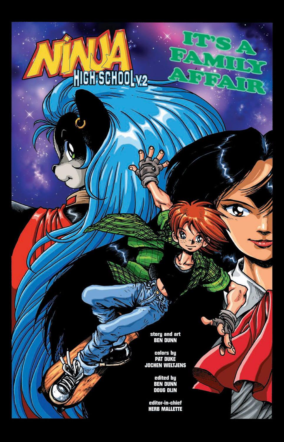 Read online Ninja High School Version 2 comic -  Issue #1 - 2