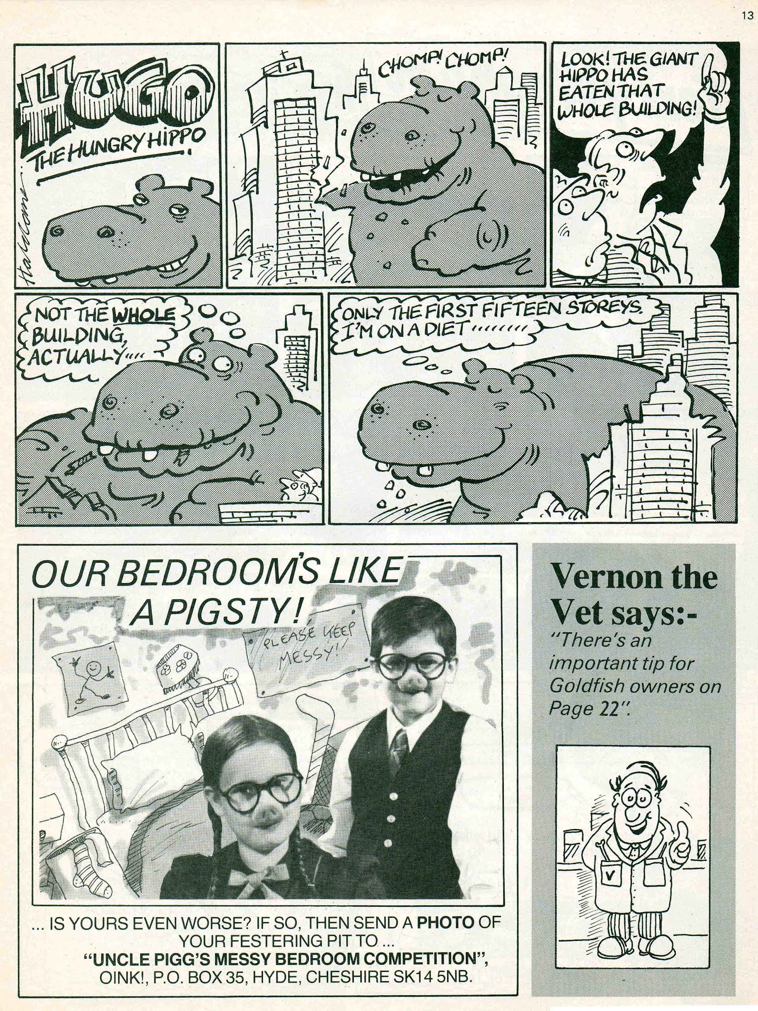 Read online Oink! comic -  Issue #1 - 12