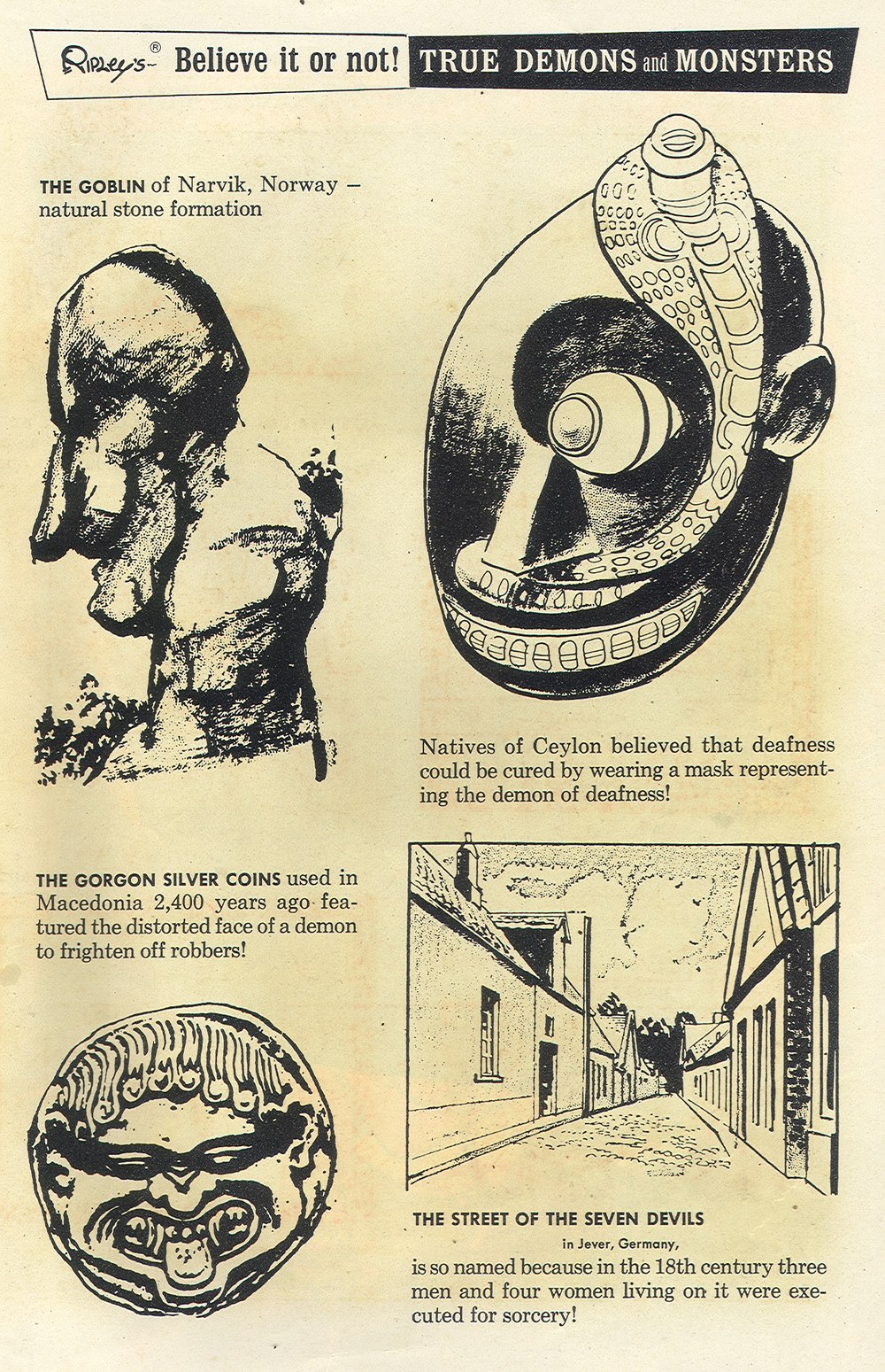 Read online Ripley's Believe it or Not! (1965) comic -  Issue #7 - 35
