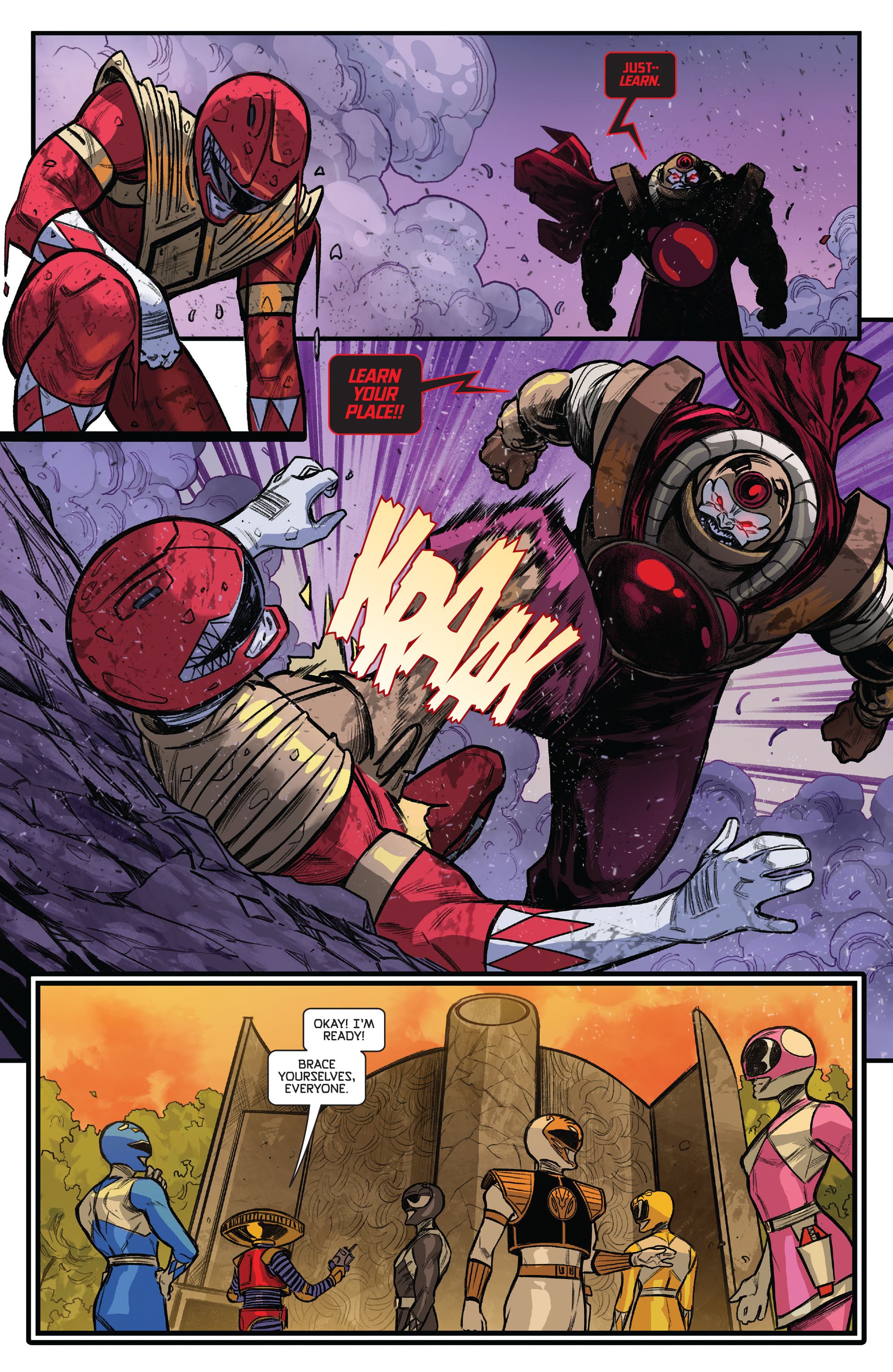 Read online Mighty Morphin comic -  Issue #20 - 19