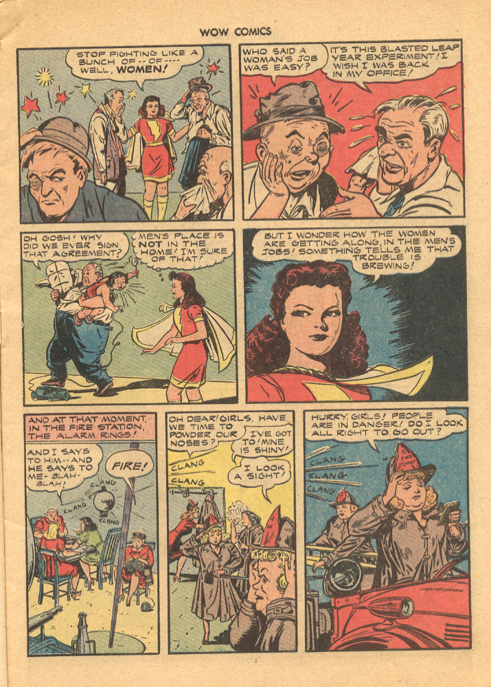 Read online Wow Comics comic -  Issue #27 - 7