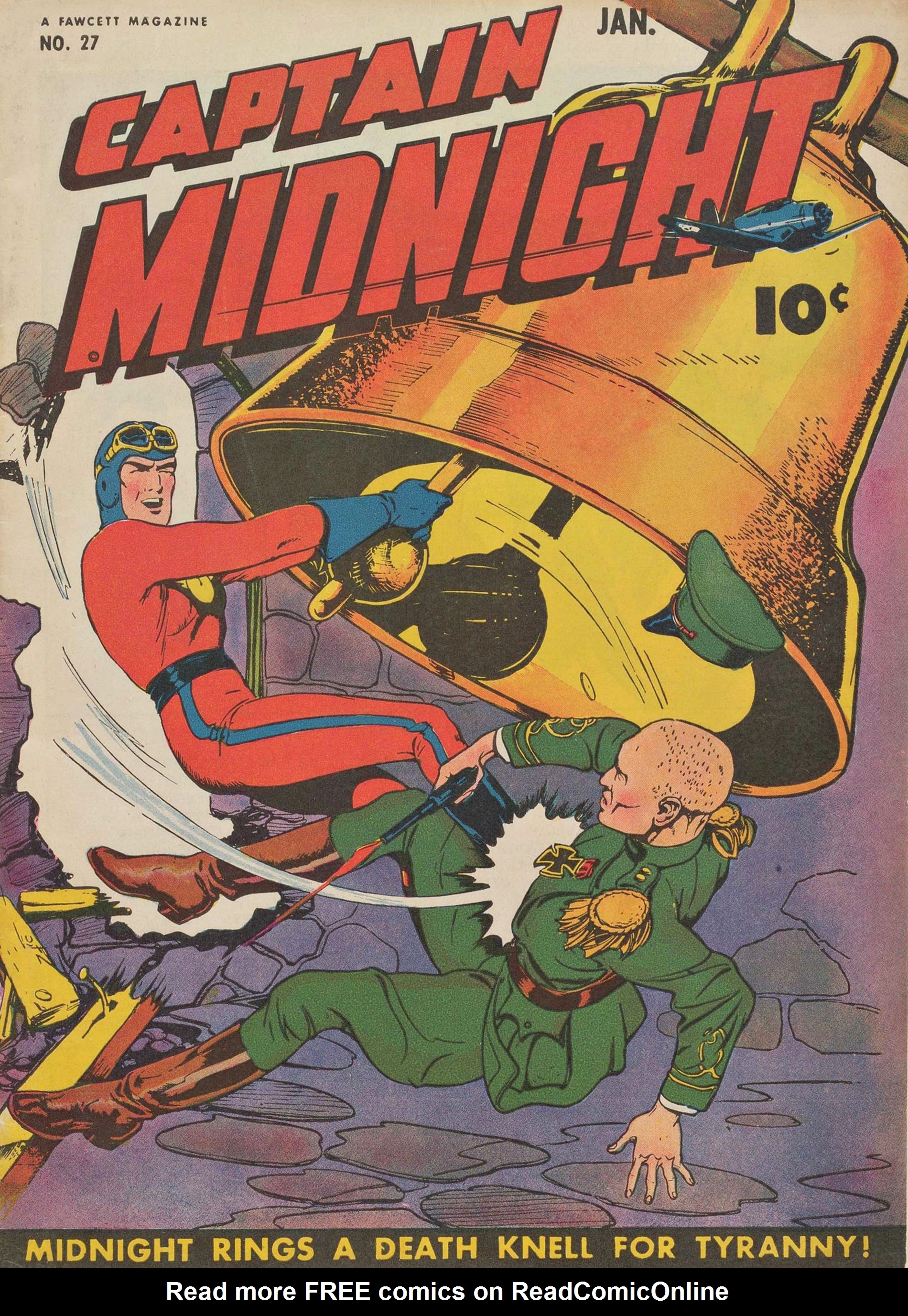 Read online Captain Midnight (1942) comic -  Issue #27 - 1
