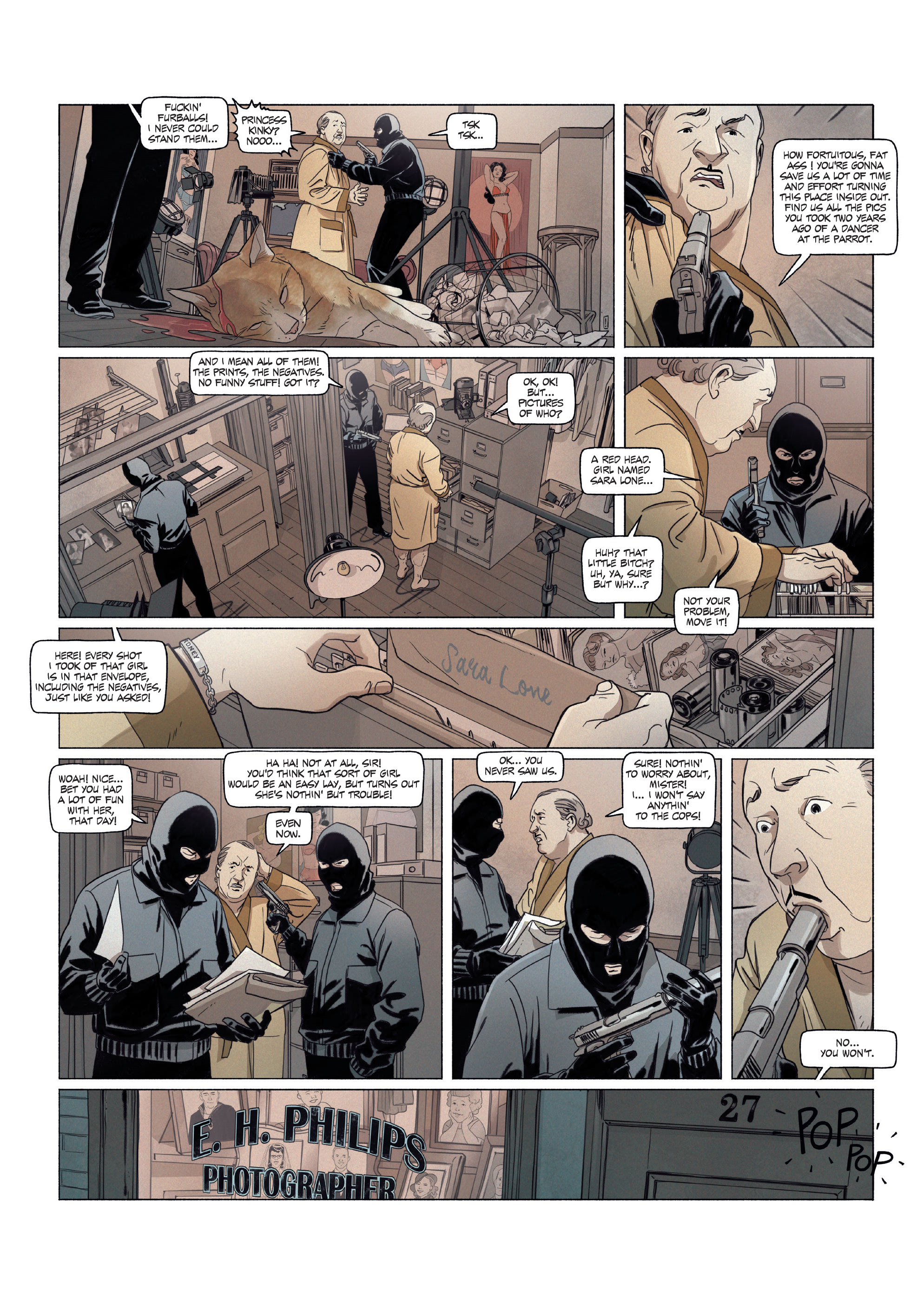 Read online Sara Lone comic -  Issue #3 - 21