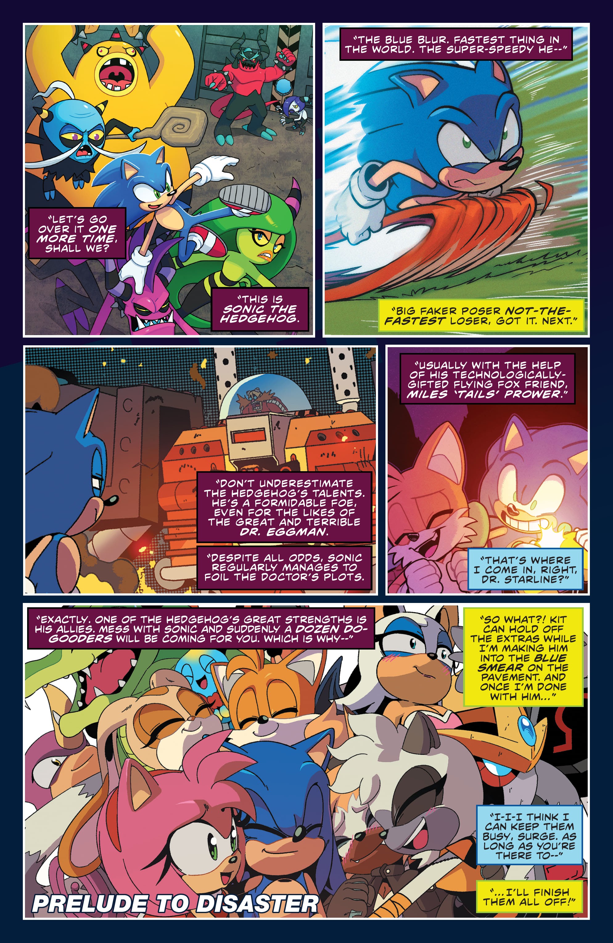 Read online Free Comic Book Day 2022 comic -  Issue # Sonic the Hedgehog - 15