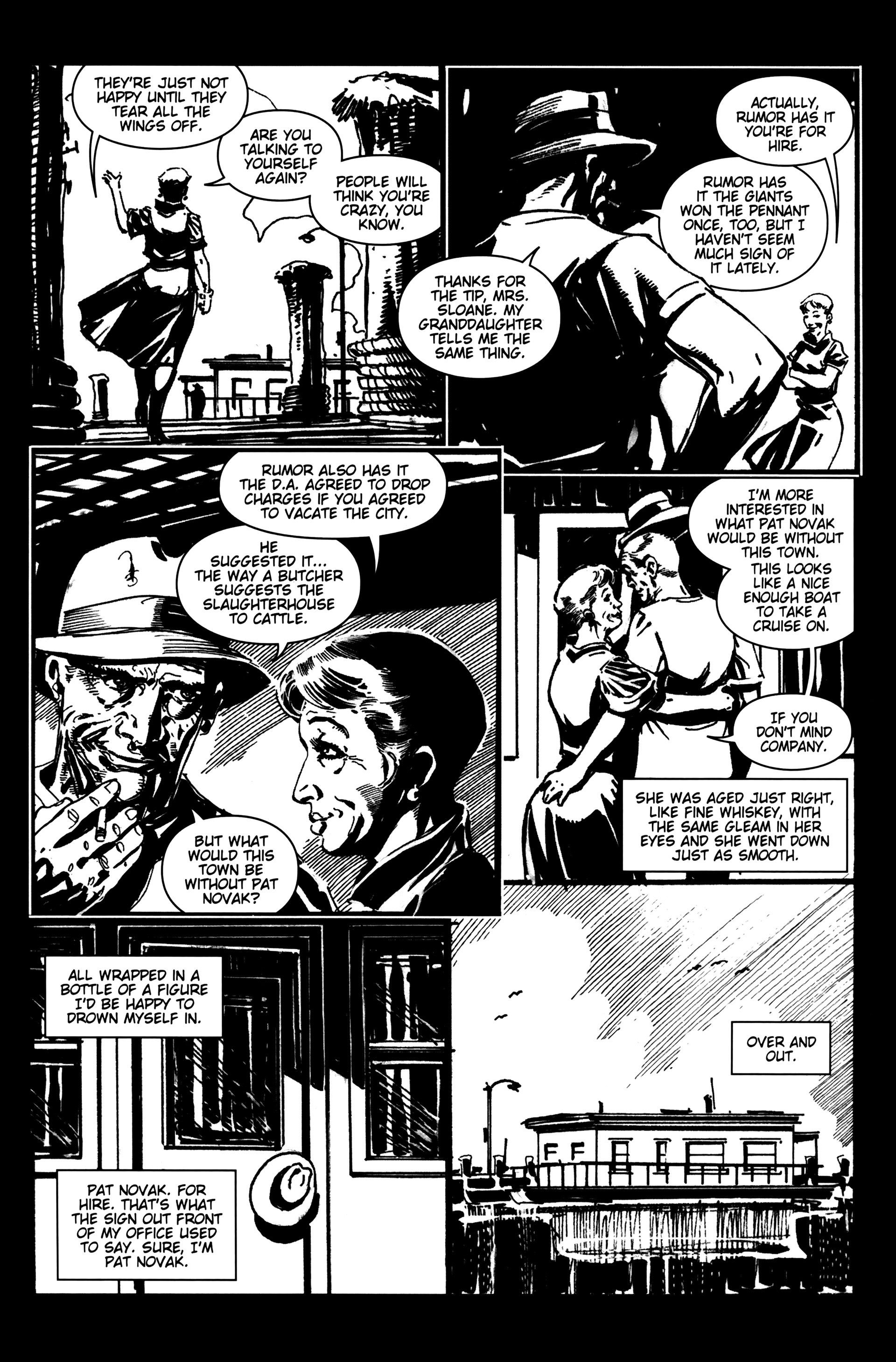 Read online Moonstone Noir: Pat Novak for Hire comic -  Issue # Full - 50