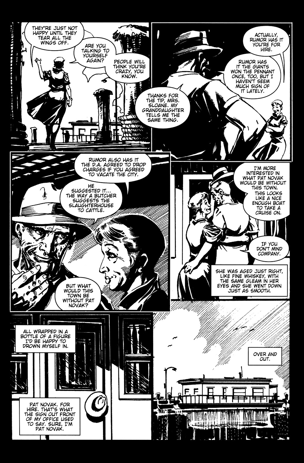 Moonstone Noir: Pat Novak for Hire issue Full - Page 50