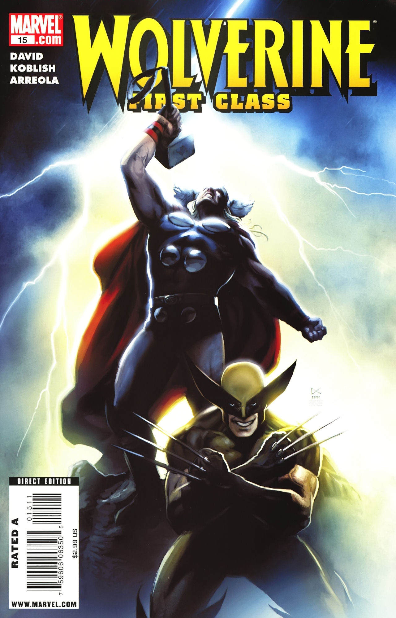 Read online Wolverine: First Class comic -  Issue #15 - 1