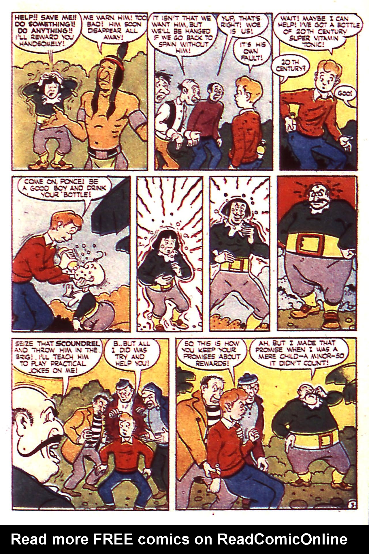 Read online Boy Comics comic -  Issue #23 - 29