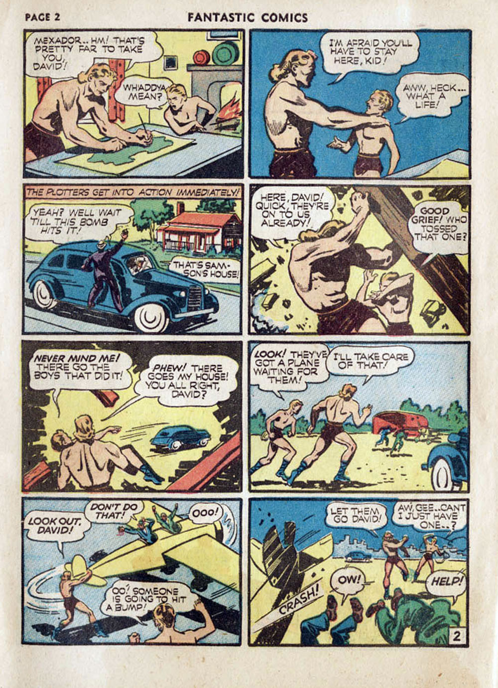 Read online Fantastic Comics comic -  Issue #17 - 4