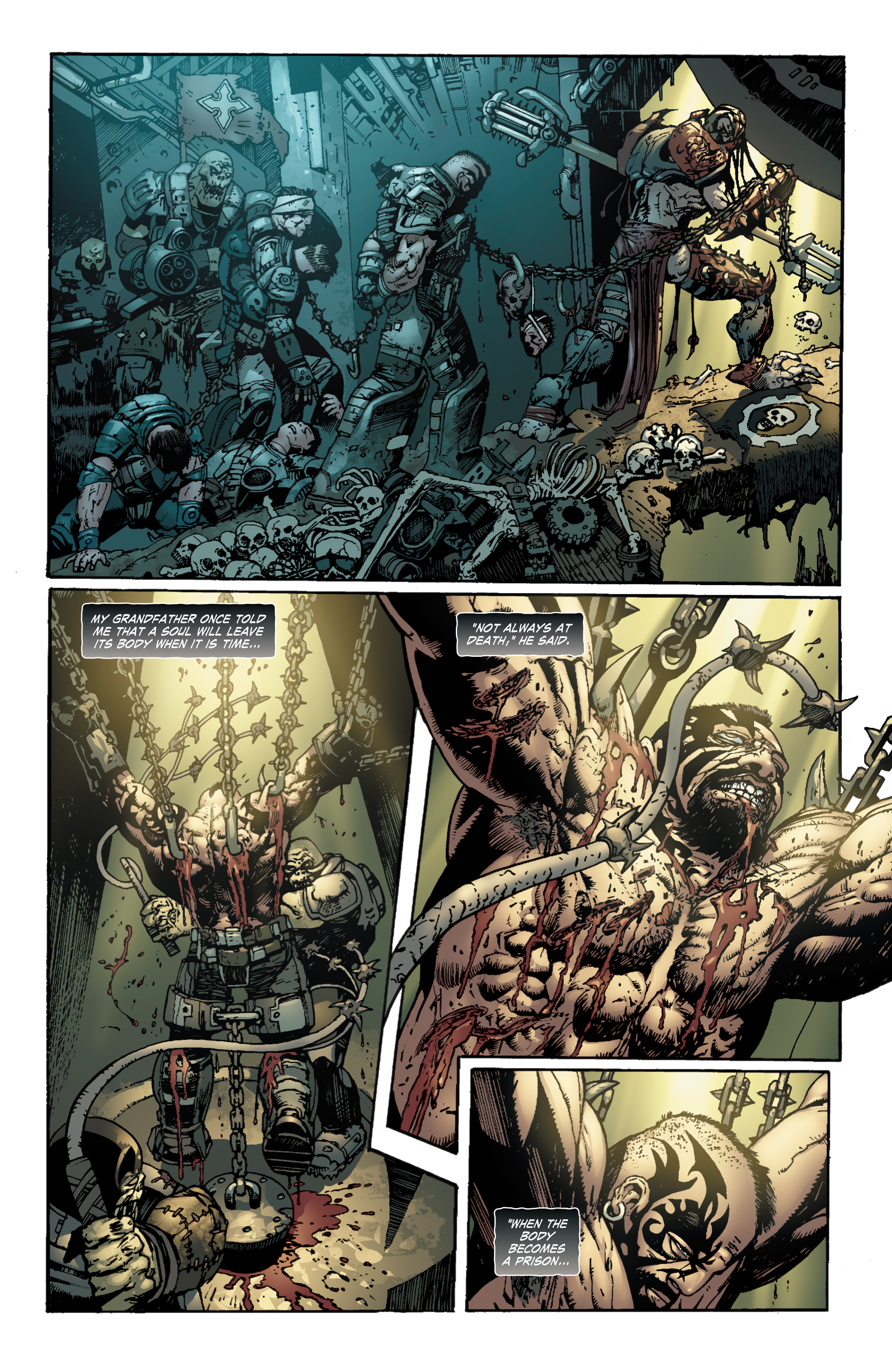 Read online Gears Of War comic -  Issue #7 - 21