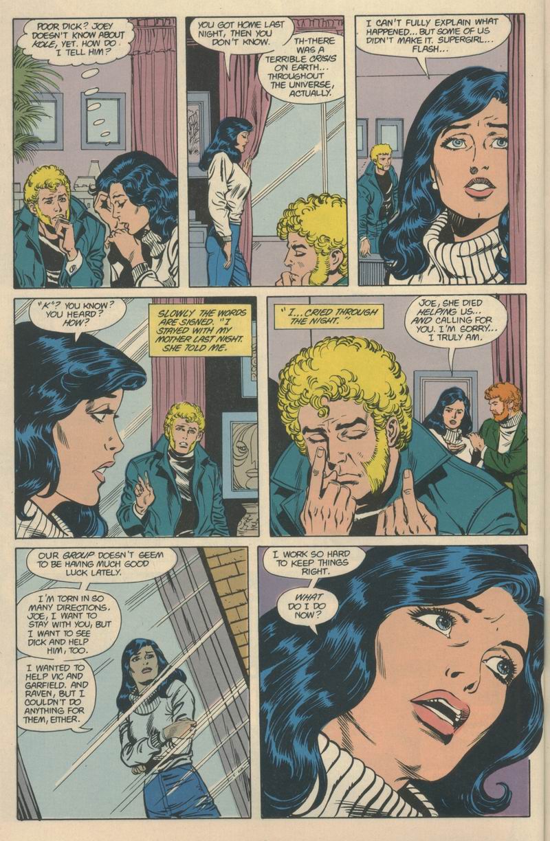 Read online Tales of the Teen Titans comic -  Issue #77 - 23