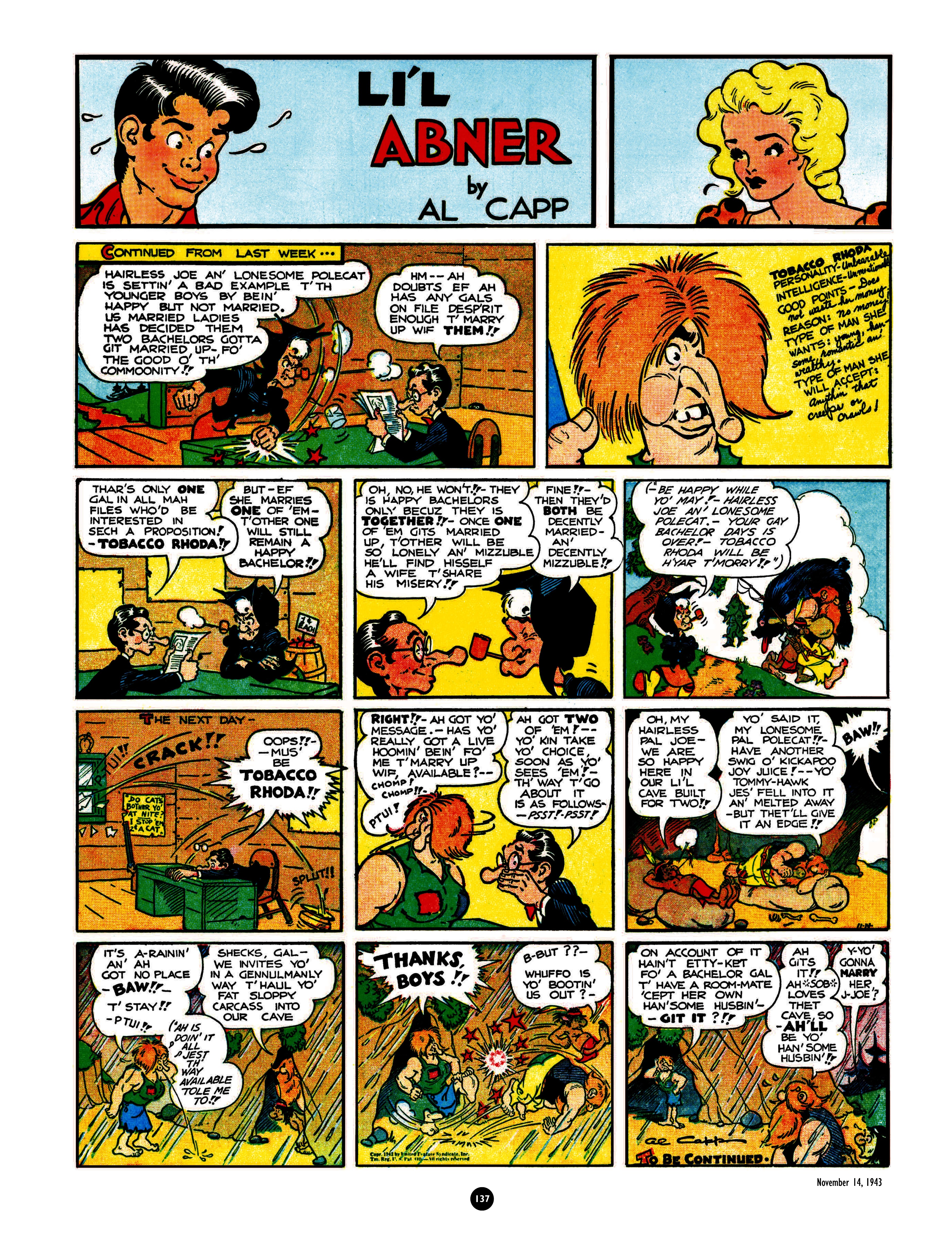 Read online Al Capp's Li'l Abner Complete Daily & Color Sunday Comics comic -  Issue # TPB 5 (Part 2) - 39