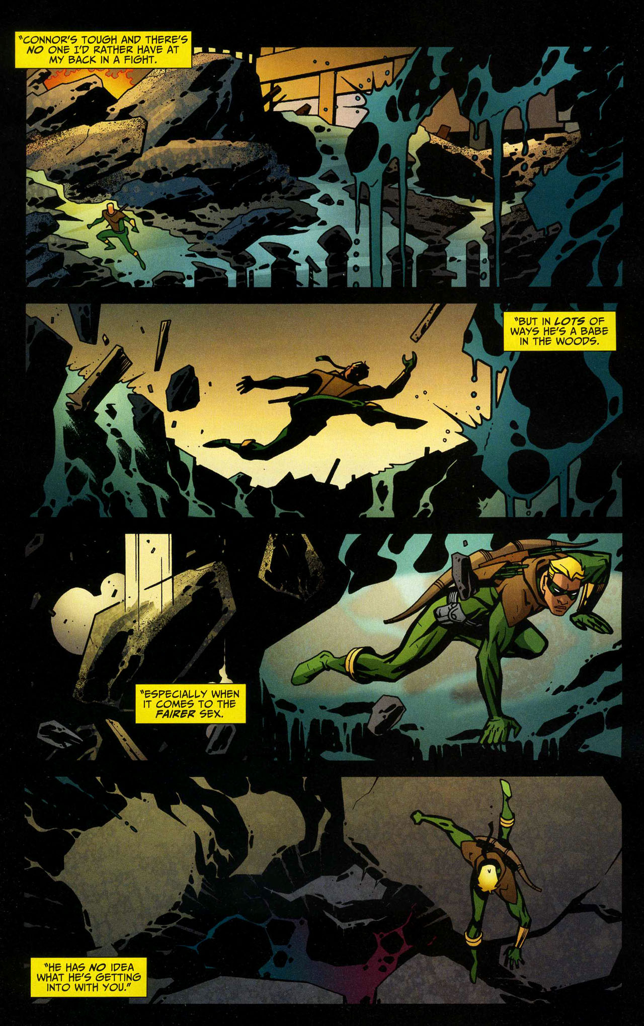 Connor Hawke: Dragons Blood 6 Page 6