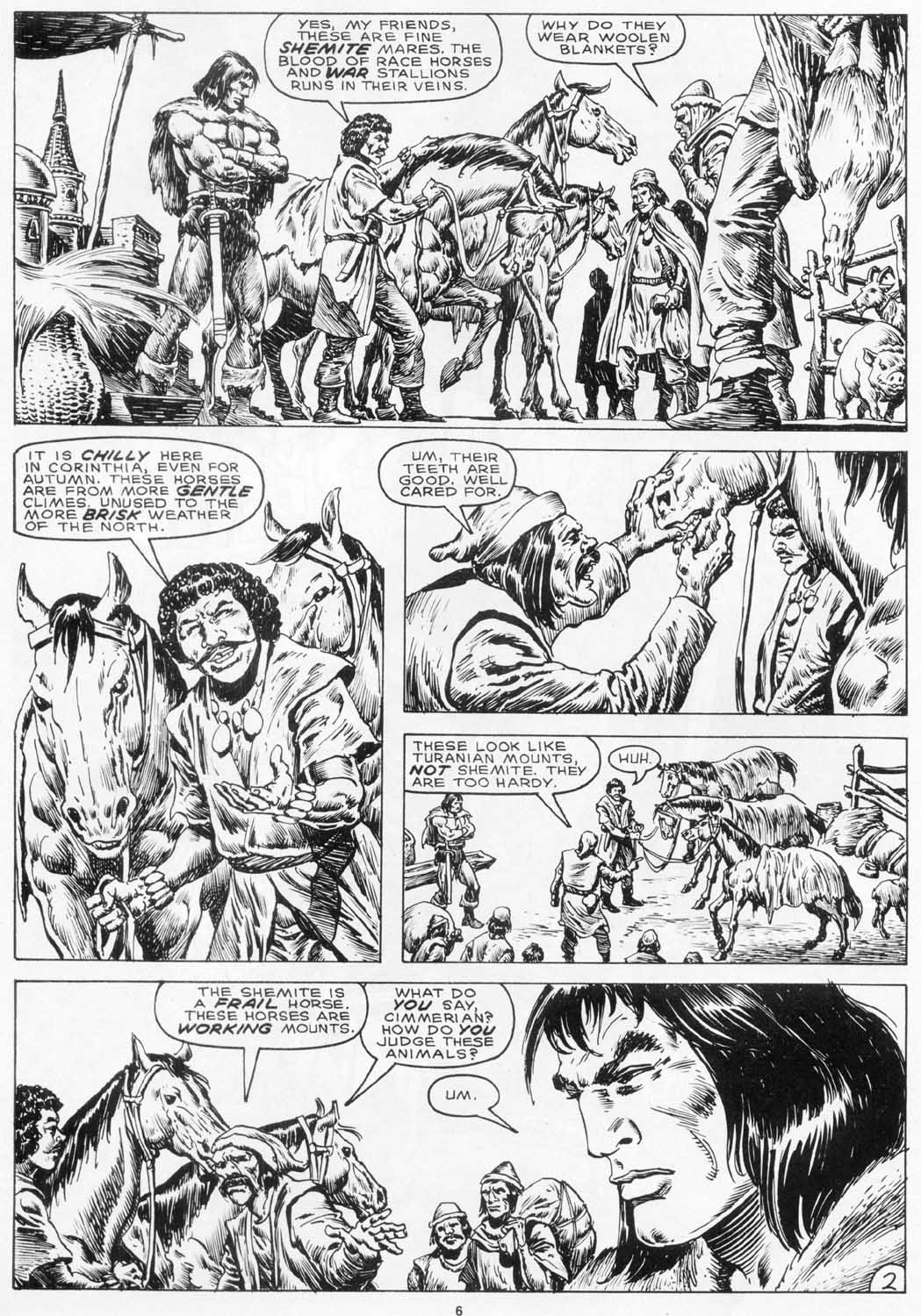 Read online The Savage Sword Of Conan comic -  Issue #155 - 8